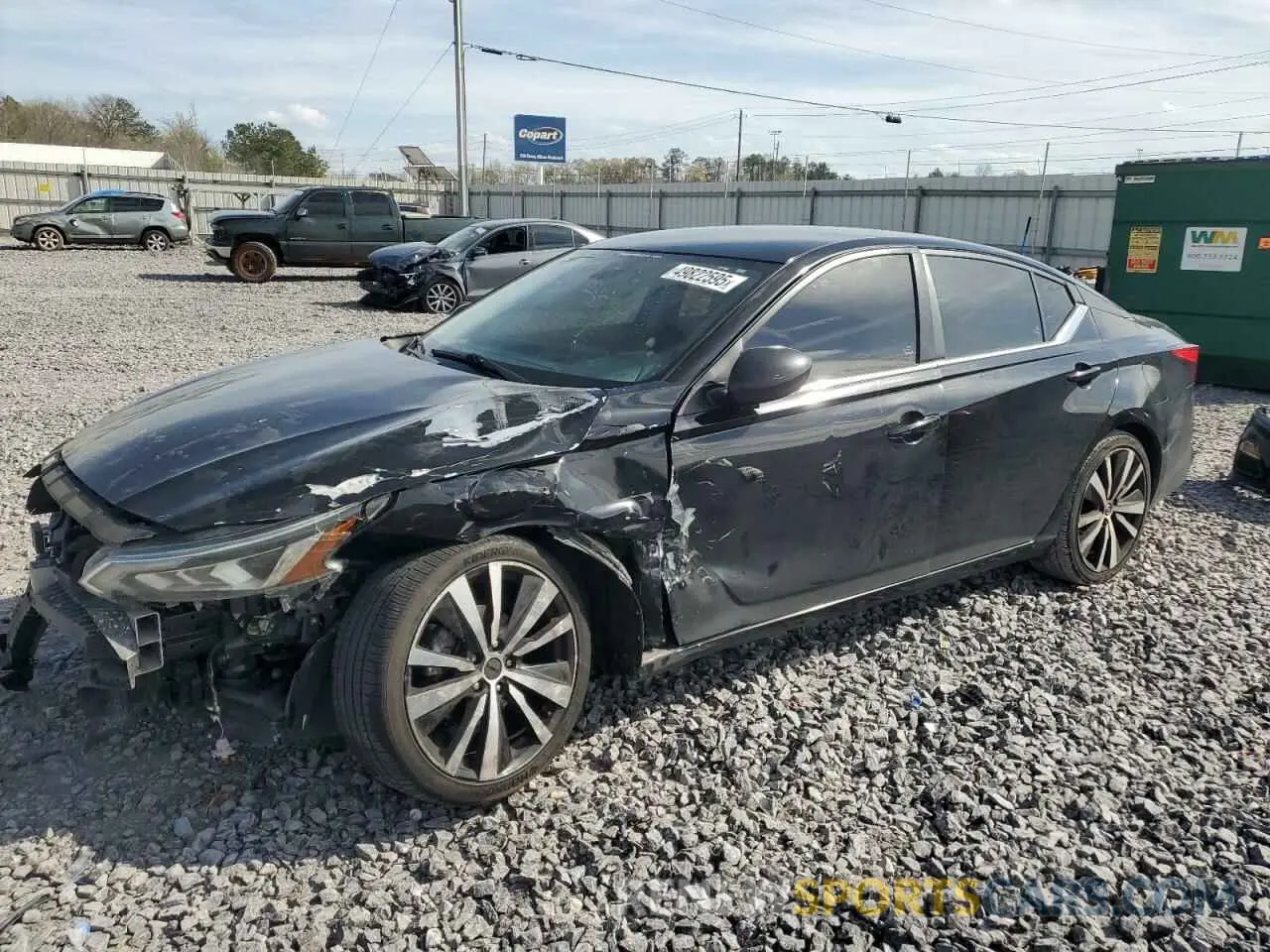 1 fotografías del automóvil dañado 1N4BL4CVXMN391784 NISSAN ALTIMA 2021
