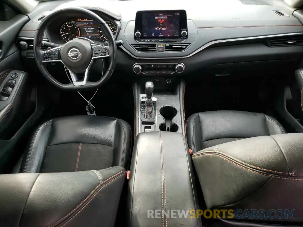 8 fotografías del automóvil dañado 1N4BL4CW2MN354608 NISSAN ALTIMA 2021