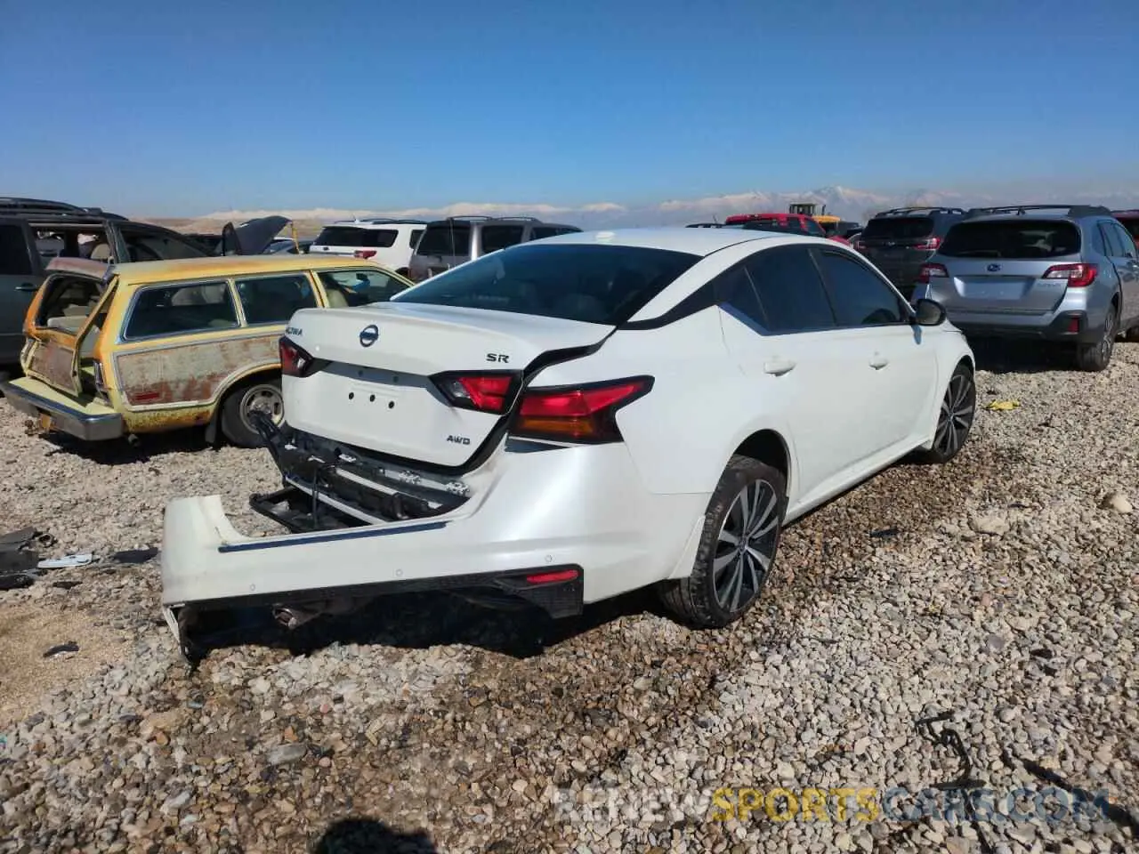 3 fotografías del automóvil dañado 1N4BL4CW5MN364792 NISSAN ALTIMA 2021