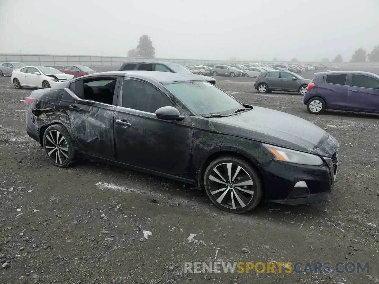 4 fotografías del automóvil dañado 1N4BL4CW5MN379874 NISSAN ALTIMA 2021