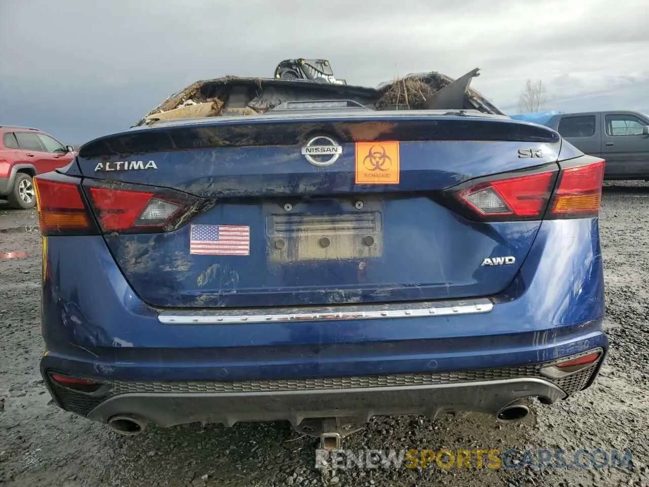 6 fotografías del automóvil dañado 1N4BL4CW6MN370424 NISSAN ALTIMA 2021