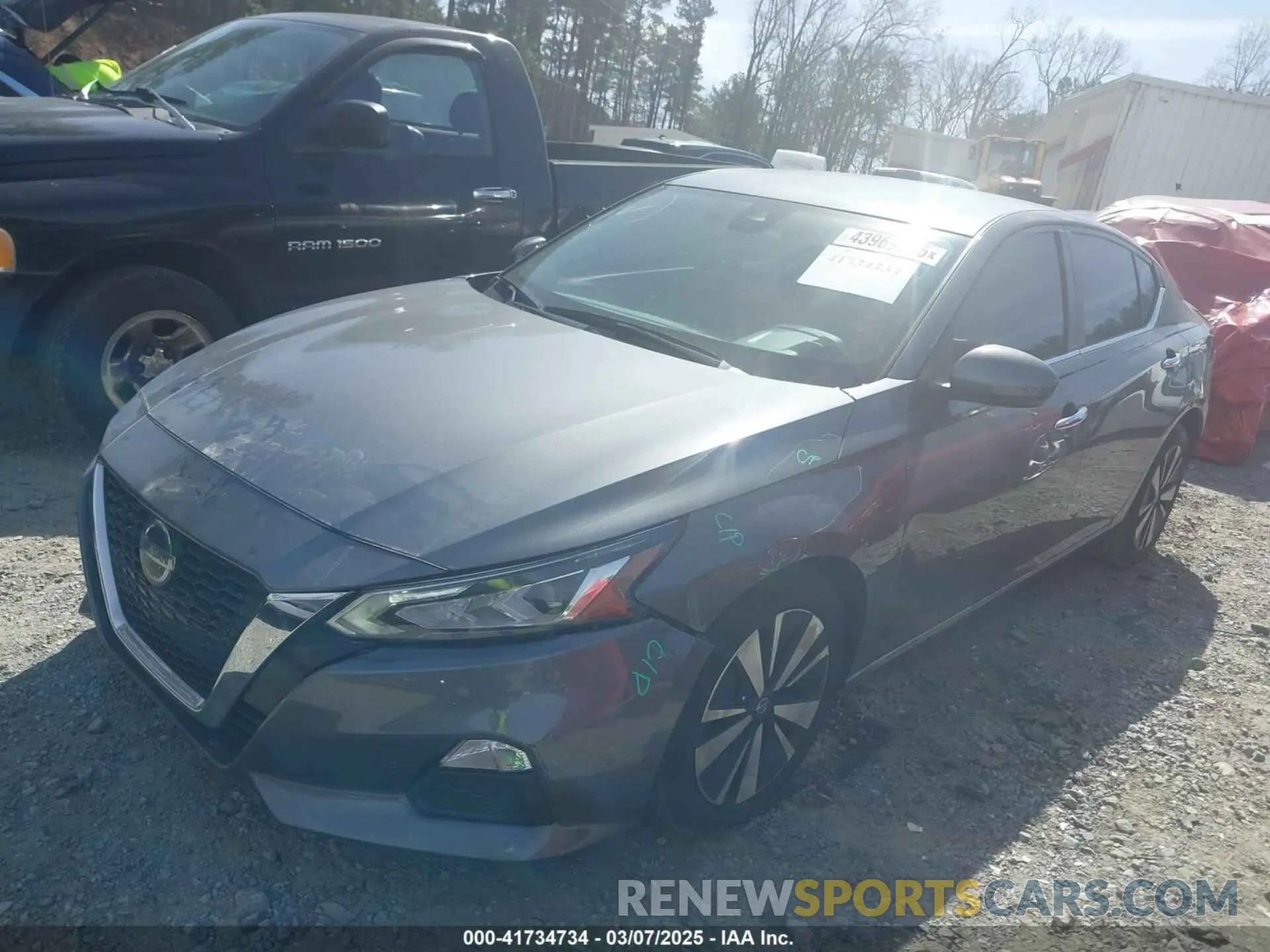 2 fotografías del automóvil dañado 1N4BL4DV0MN357870 NISSAN ALTIMA 2021