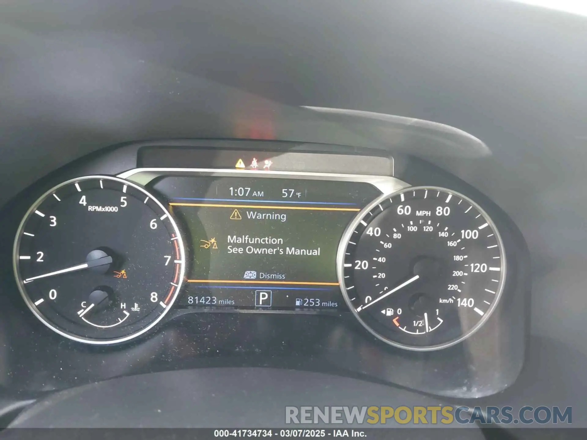 7 fotografías del automóvil dañado 1N4BL4DV0MN357870 NISSAN ALTIMA 2021