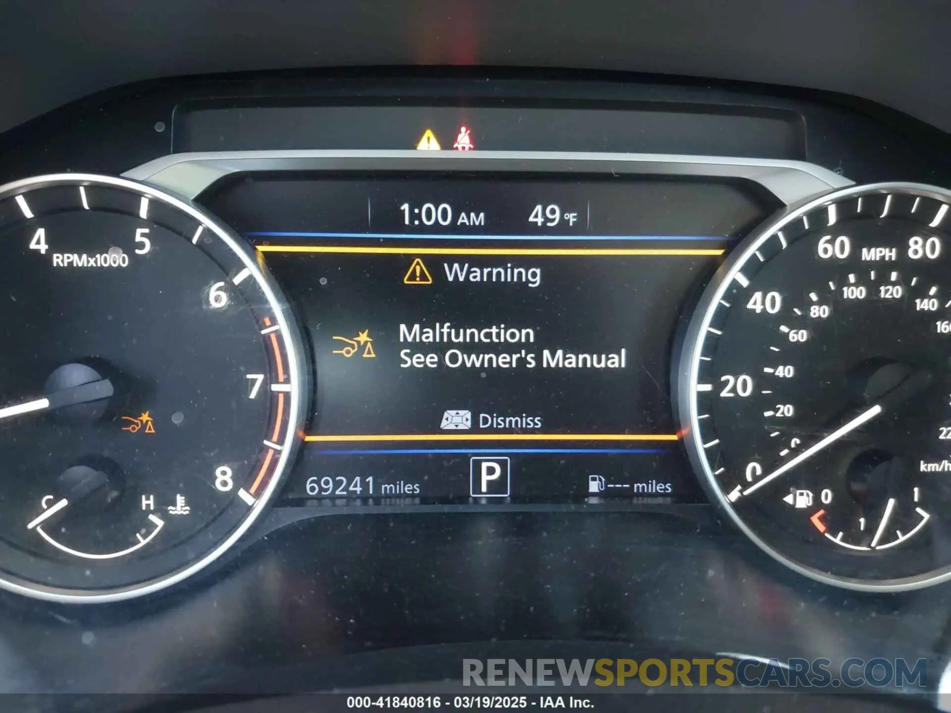 7 fotografías del automóvil dañado 1N4BL4DV0MN360493 NISSAN ALTIMA 2021
