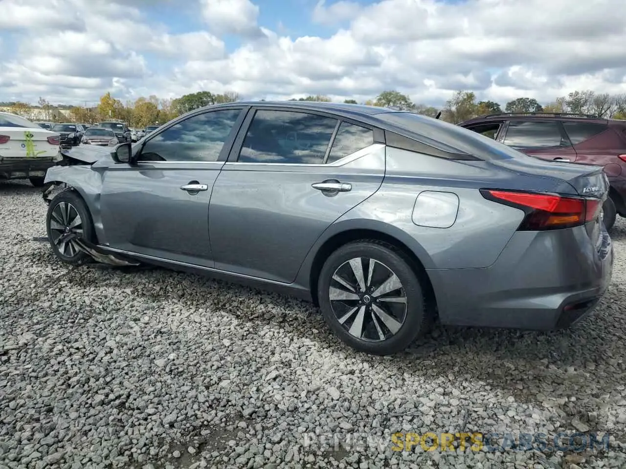 2 fotografías del automóvil dañado 1N4BL4DV1MN305700 NISSAN ALTIMA 2021