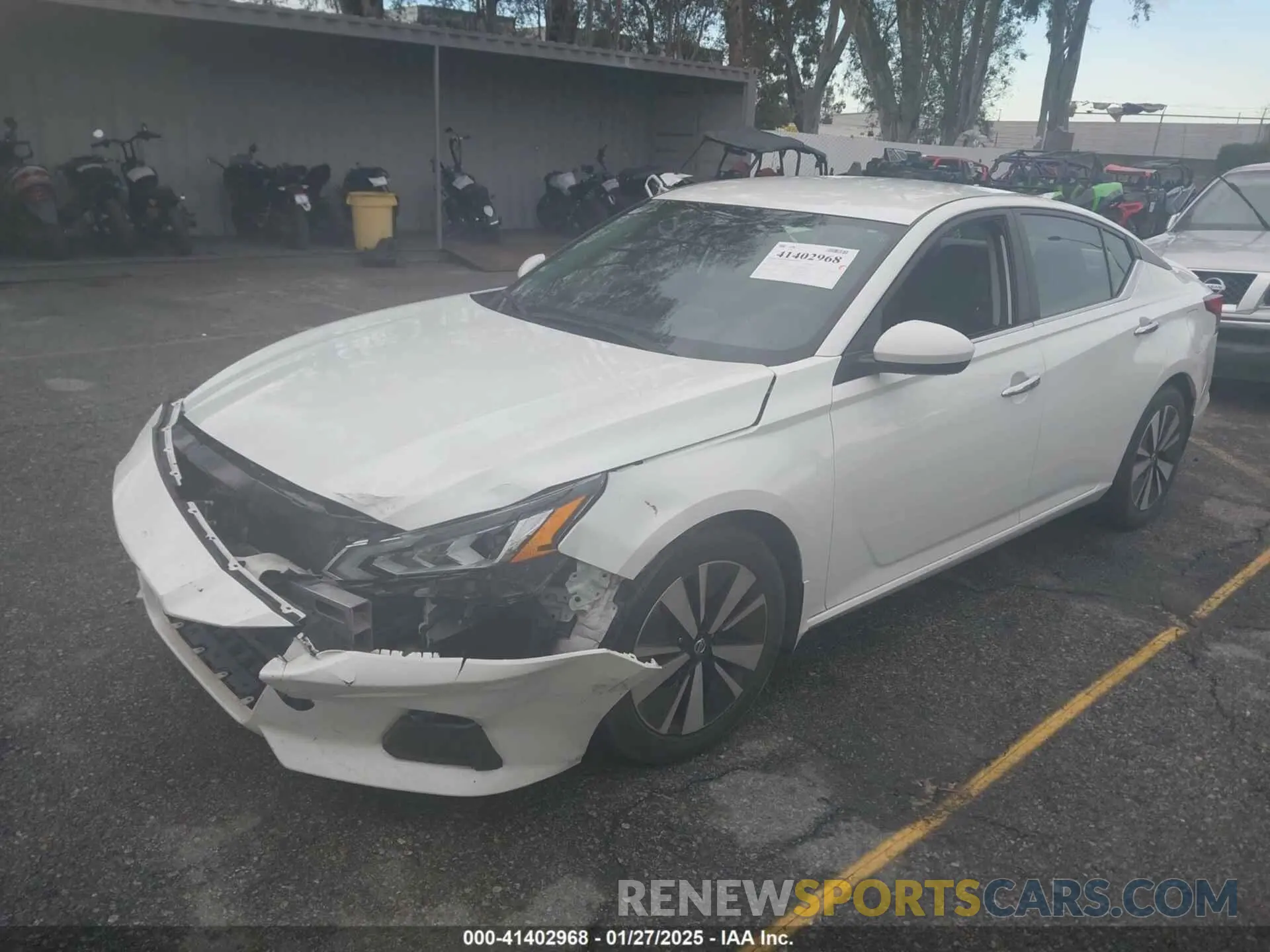 2 fotografías del automóvil dañado 1N4BL4DV1MN378033 NISSAN ALTIMA 2021
