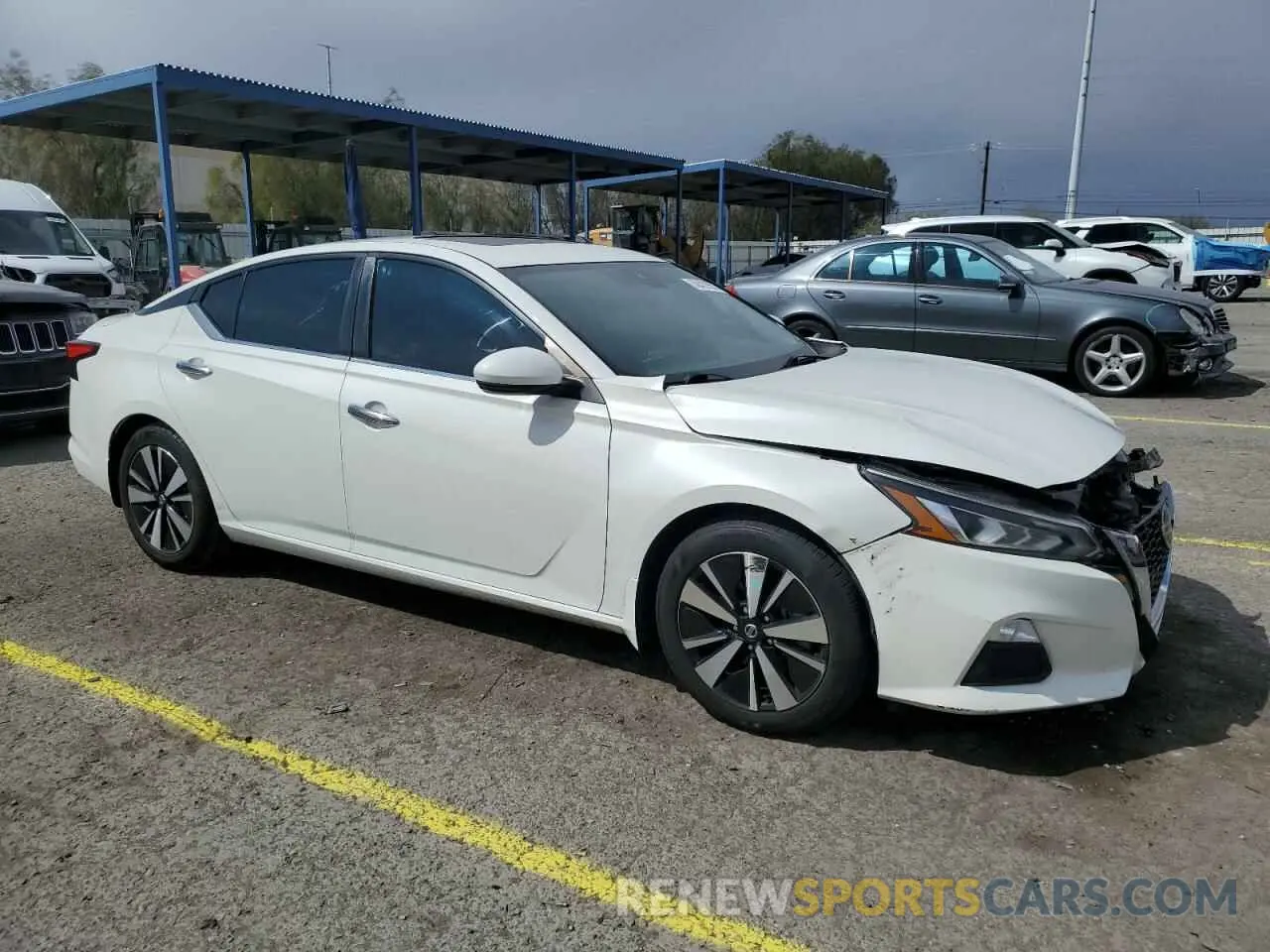 4 fotografías del automóvil dañado 1N4BL4DV1MN385337 NISSAN ALTIMA 2021