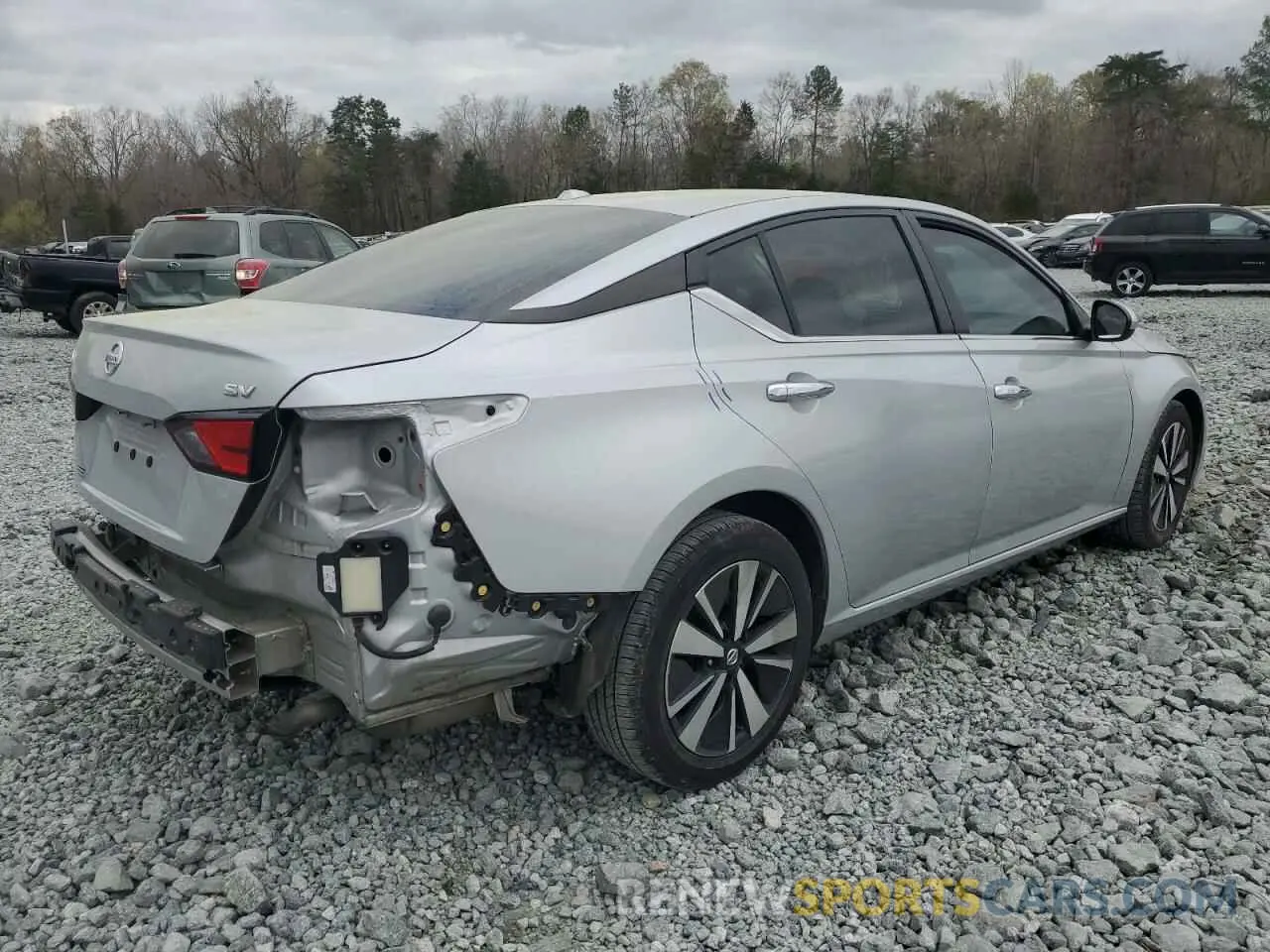 3 fotografías del automóvil dañado 1N4BL4DV1MN411953 NISSAN ALTIMA 2021