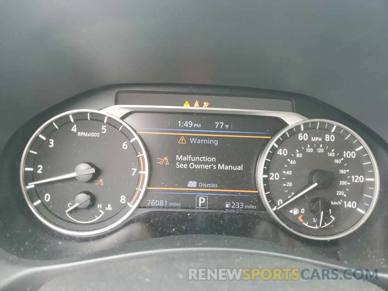 9 fotografías del automóvil dañado 1N4BL4DV1MN411953 NISSAN ALTIMA 2021