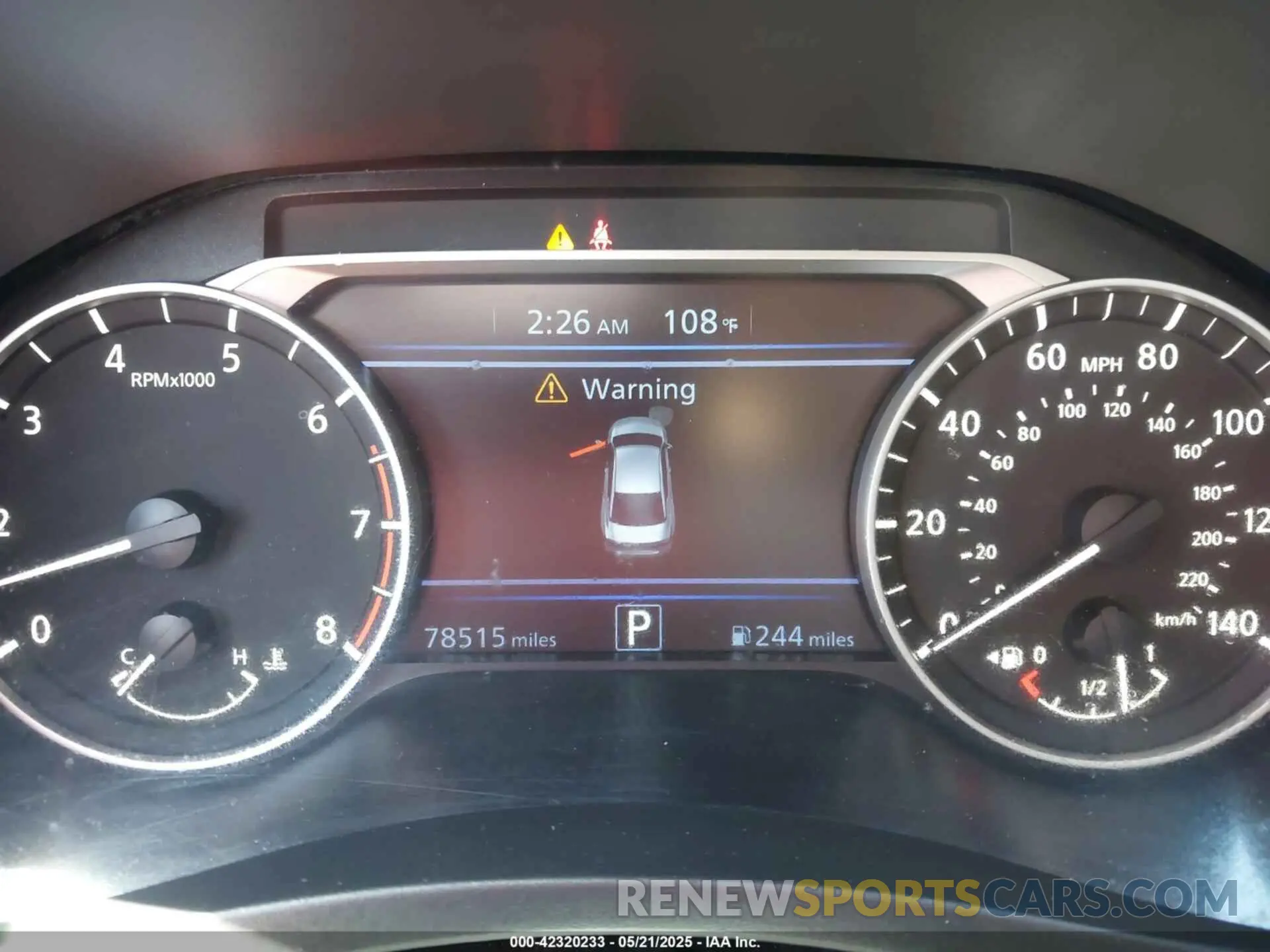 7 fotografías del automóvil dañado 1N4BL4DV2MN344456 NISSAN ALTIMA 2021