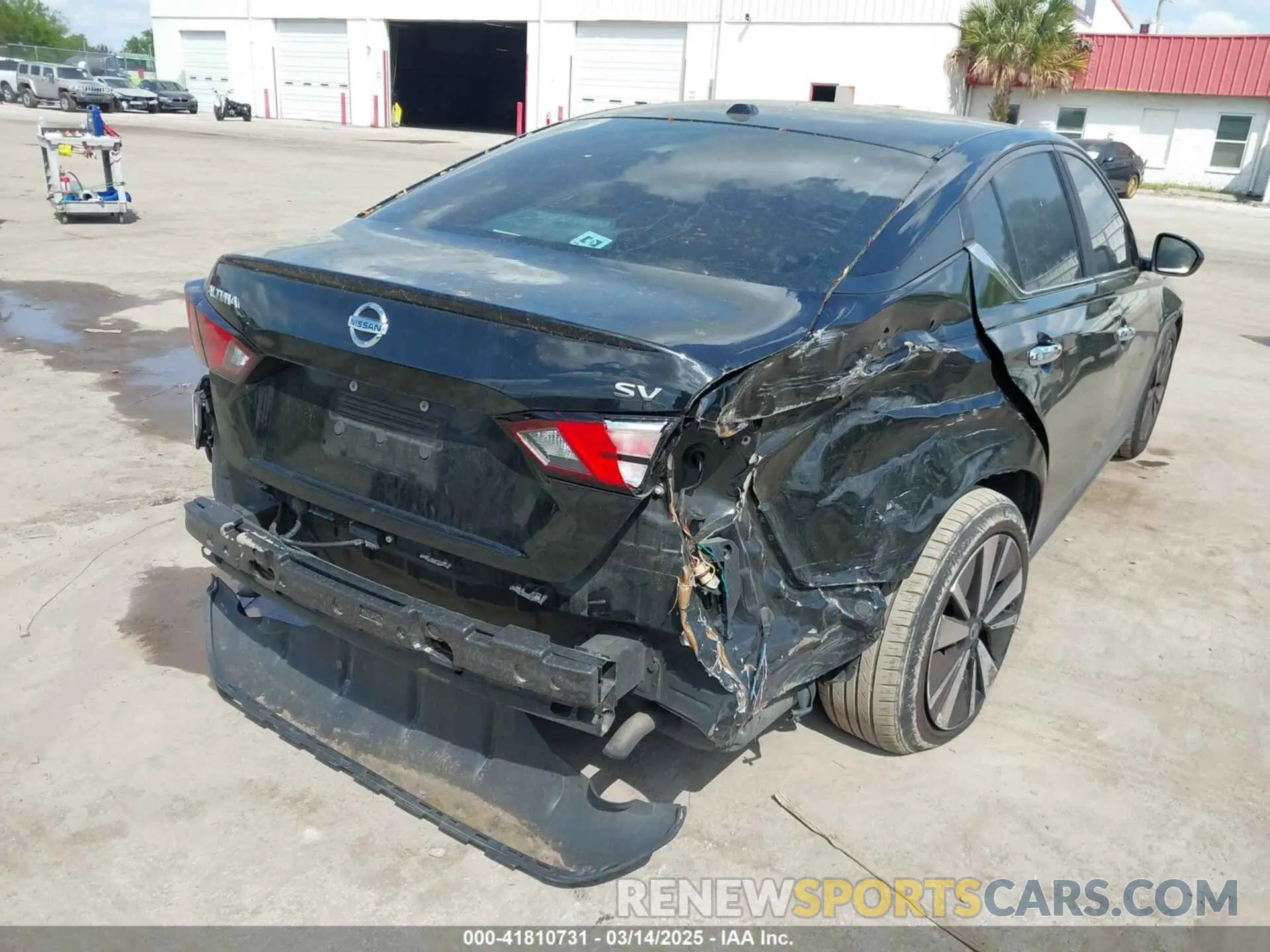 6 fotografías del automóvil dañado 1N4BL4DV2MN365405 NISSAN ALTIMA 2021