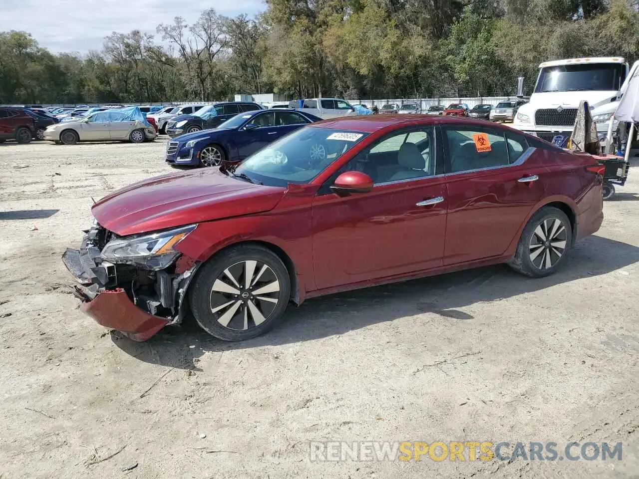1 fotografías del automóvil dañado 1N4BL4DV3MN302877 NISSAN ALTIMA 2021