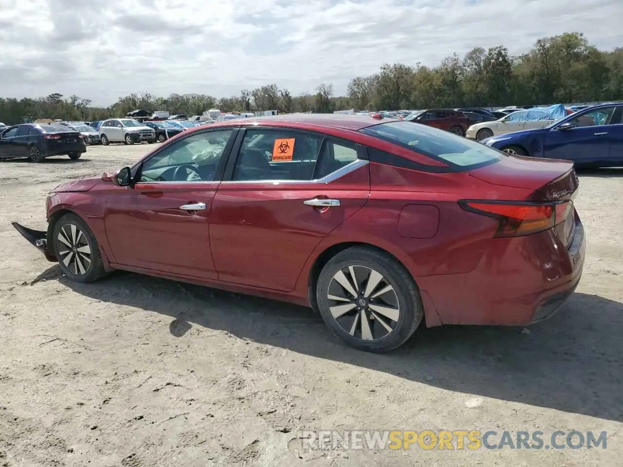2 fotografías del automóvil dañado 1N4BL4DV3MN302877 NISSAN ALTIMA 2021