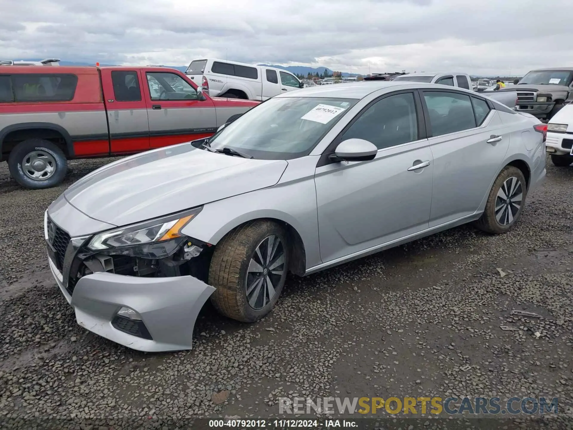 2 fotografías del automóvil dañado 1N4BL4DV3MN334535 NISSAN ALTIMA 2021