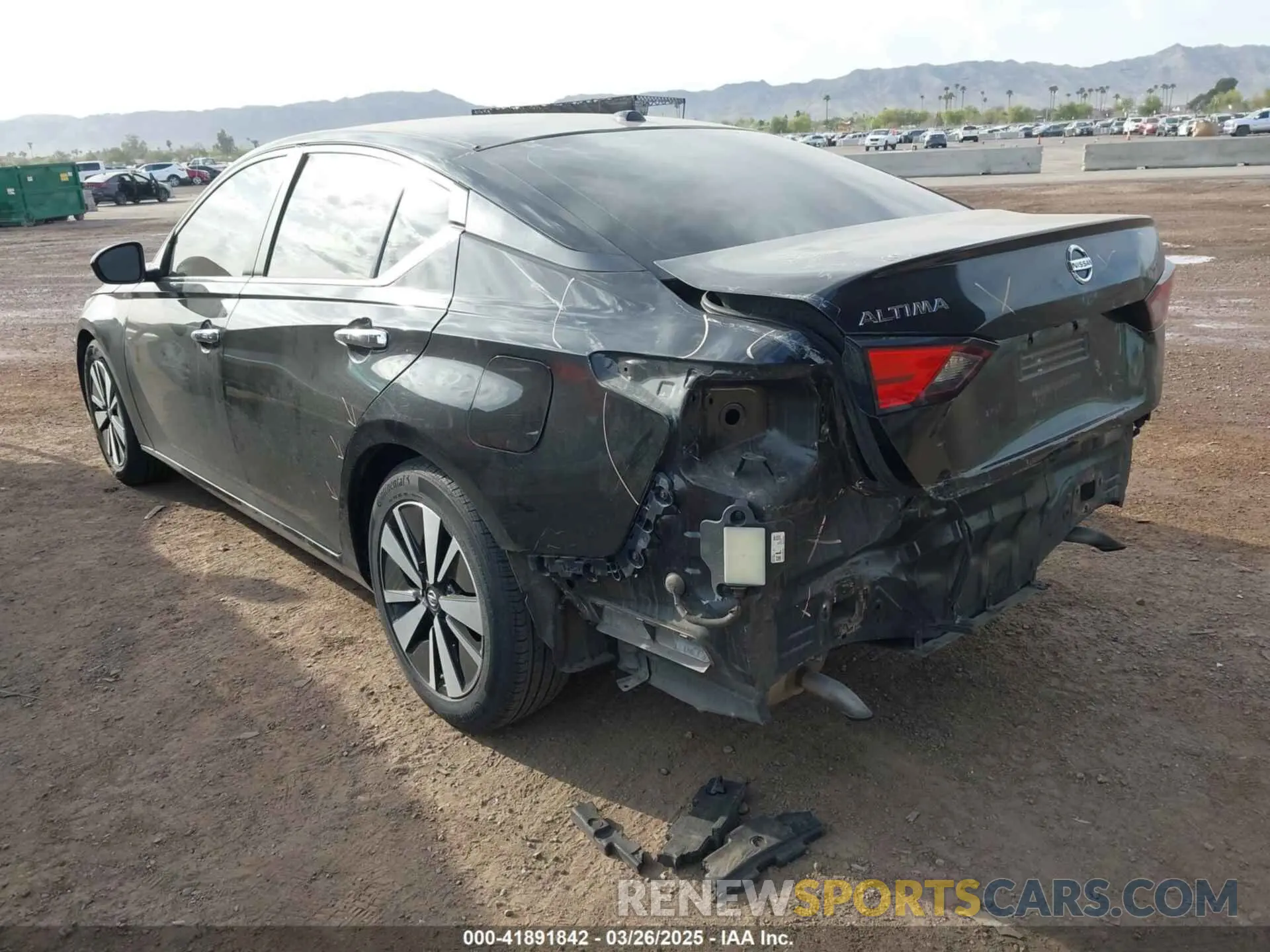 3 fotografías del automóvil dañado 1N4BL4DV4MN307036 NISSAN ALTIMA 2021