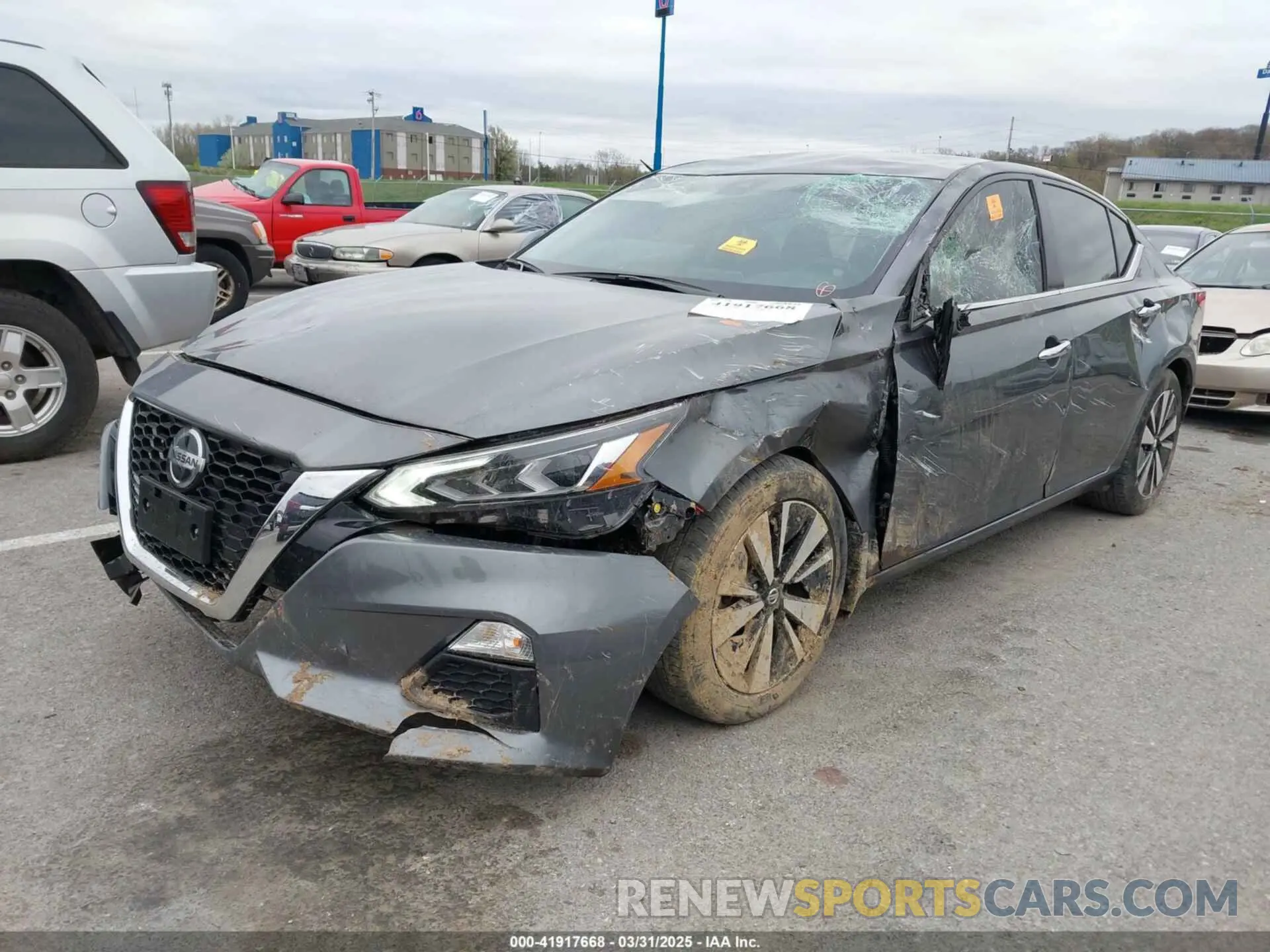 2 fotografías del automóvil dañado 1N4BL4DV4MN327450 NISSAN ALTIMA 2021