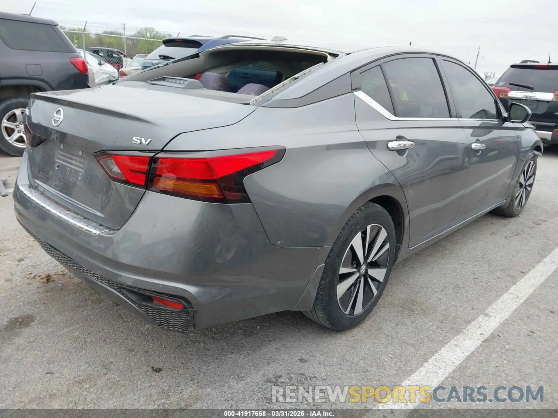 4 fotografías del automóvil dañado 1N4BL4DV4MN327450 NISSAN ALTIMA 2021