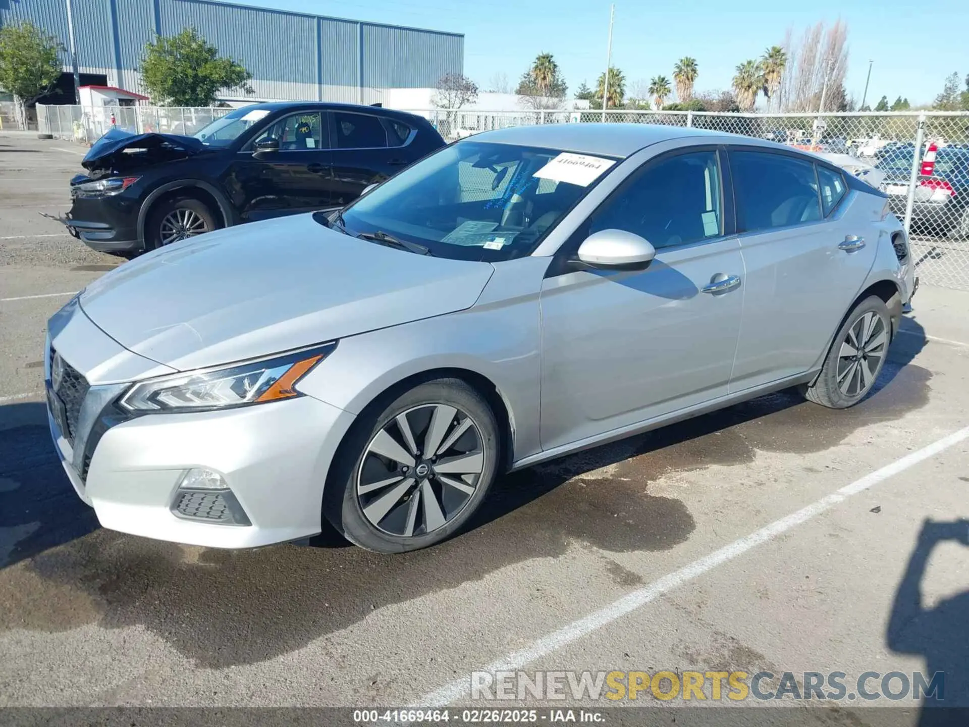 2 fotografías del automóvil dañado 1N4BL4DV4MN342353 NISSAN ALTIMA 2021