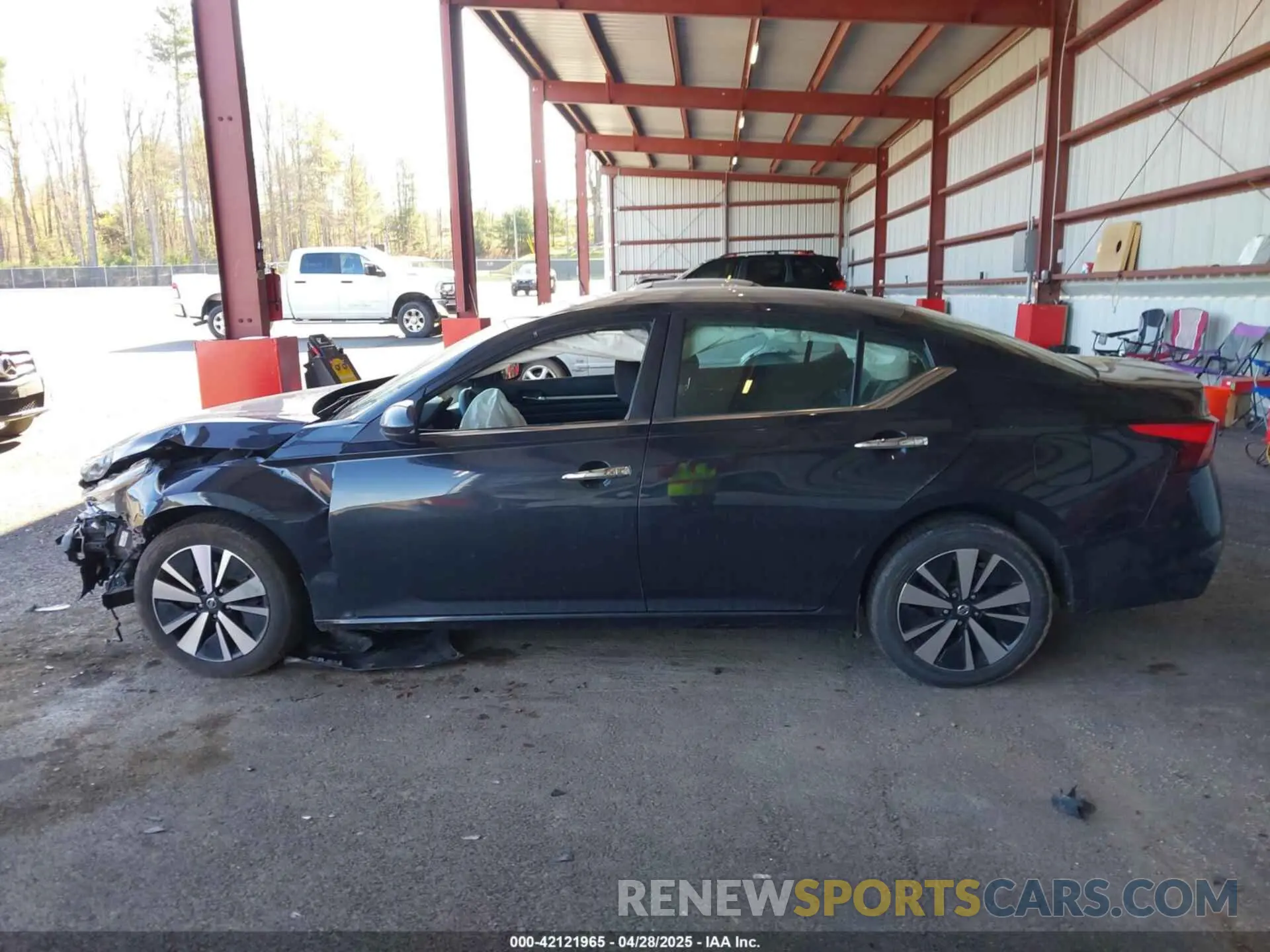 14 fotografías del automóvil dañado 1N4BL4DV5MN325609 NISSAN ALTIMA 2021