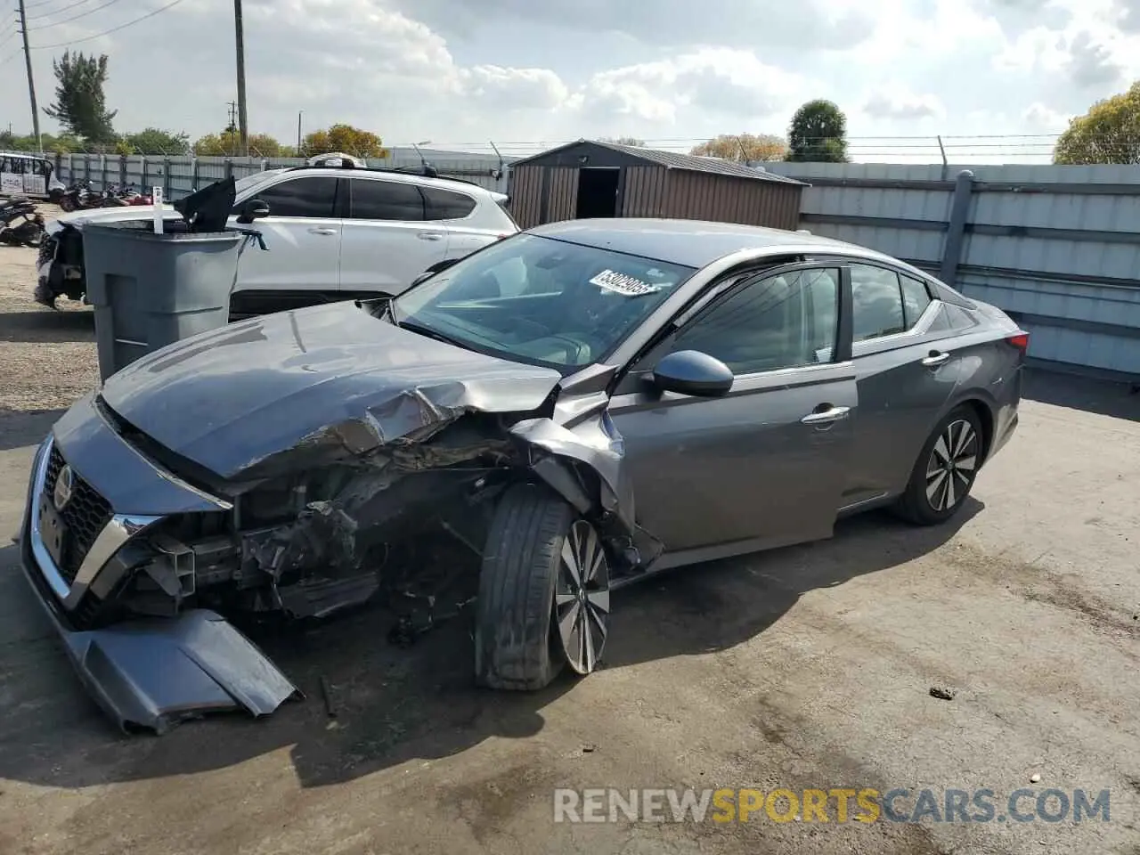 1 fotografías del automóvil dañado 1N4BL4DV5MN350476 NISSAN ALTIMA 2021
