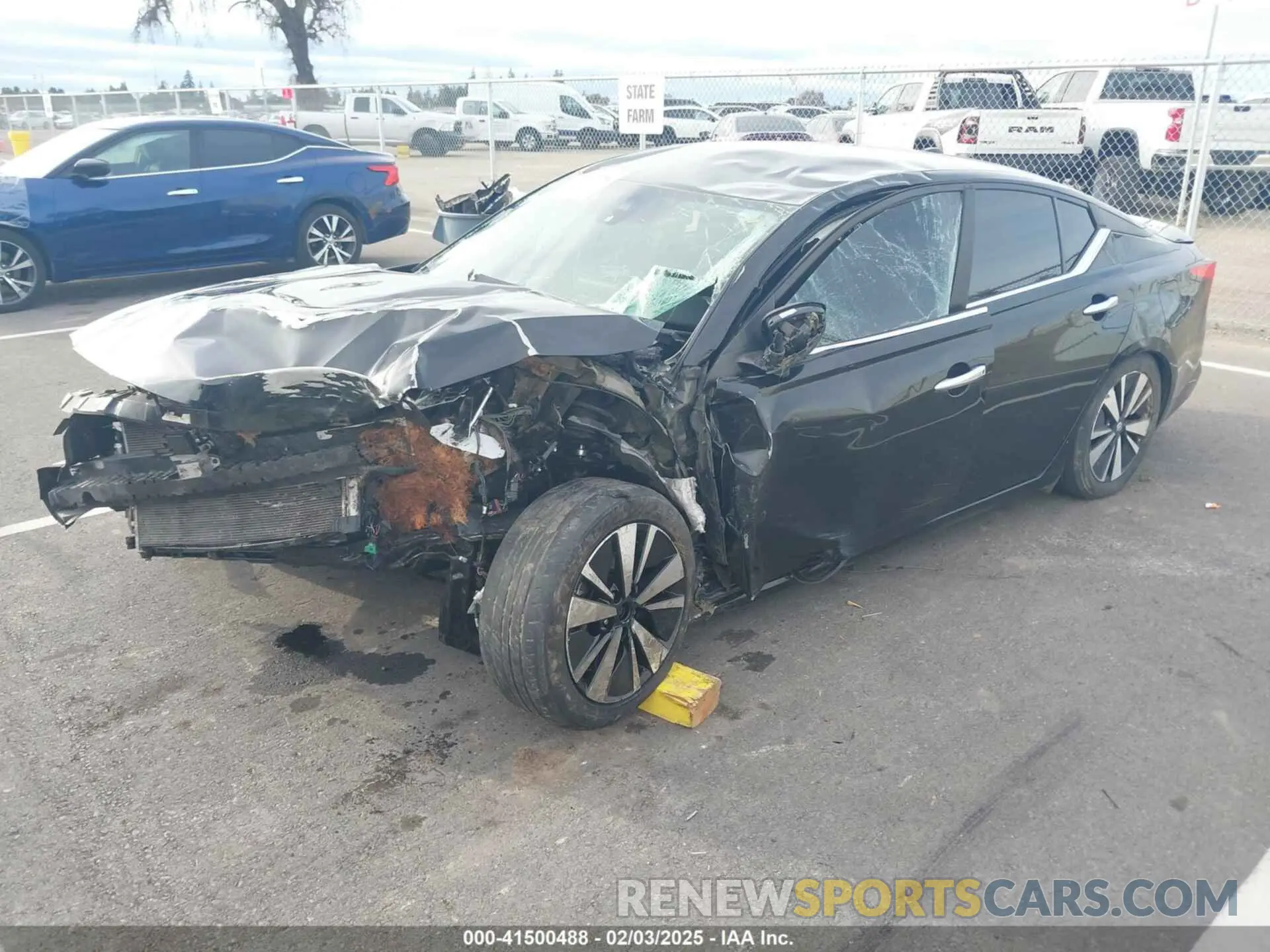 2 fotografías del automóvil dañado 1N4BL4DV5MN361638 NISSAN ALTIMA 2021