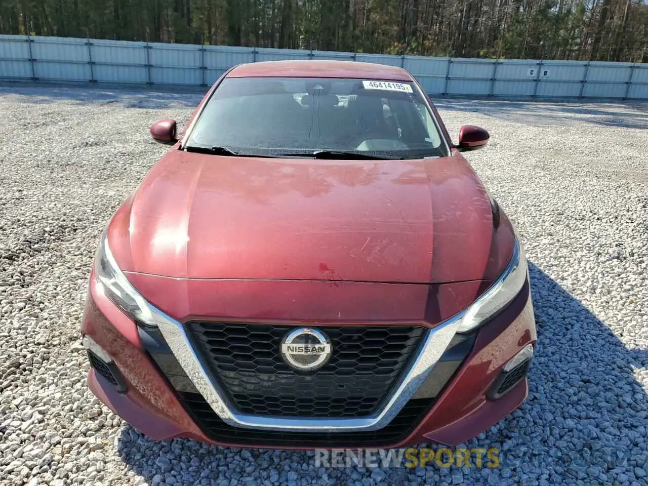 5 fotografías del automóvil dañado 1N4BL4DV5MN369884 NISSAN ALTIMA 2021