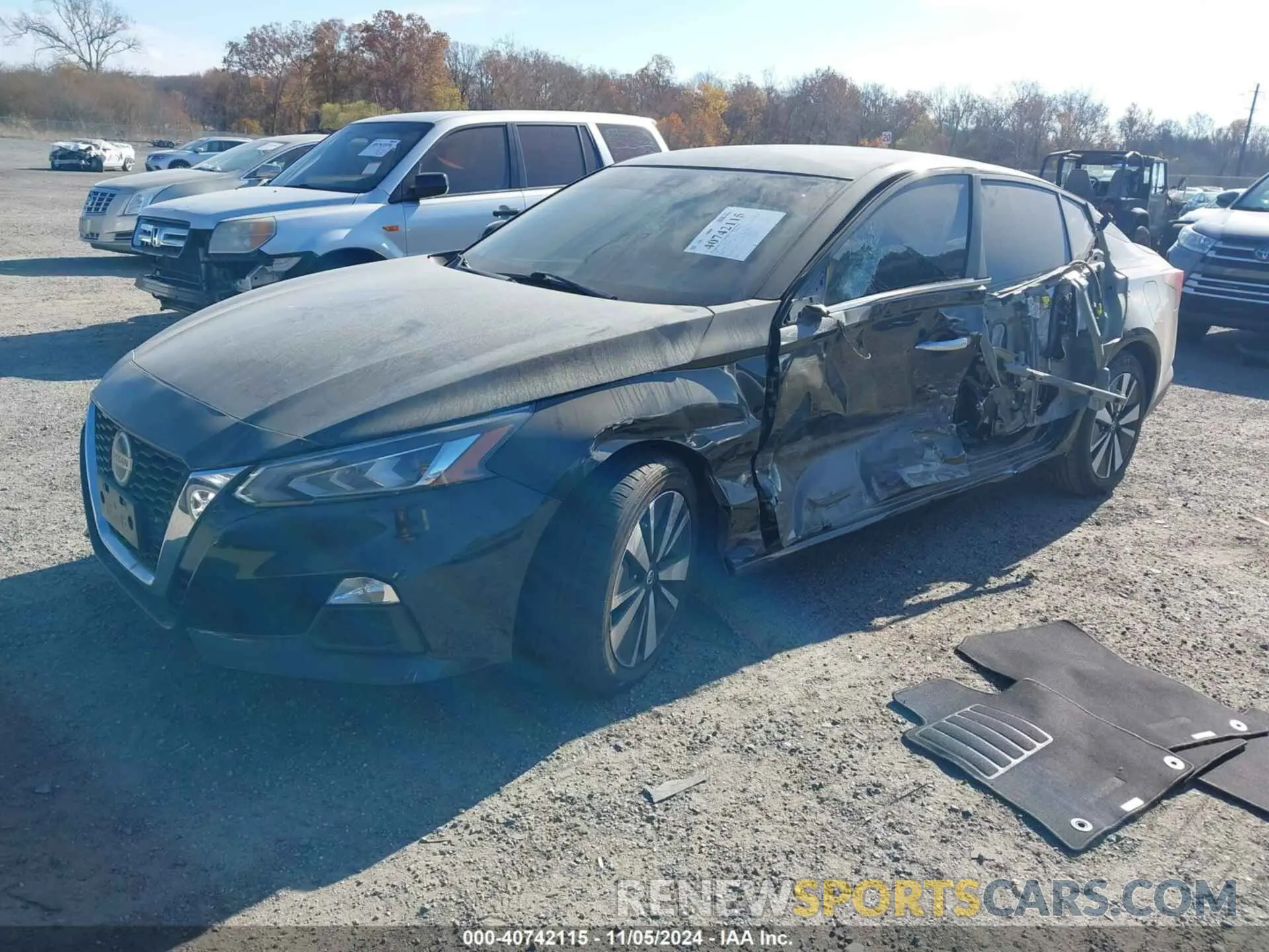 2 fotografías del automóvil dañado 1N4BL4DV5MN404956 NISSAN ALTIMA 2021