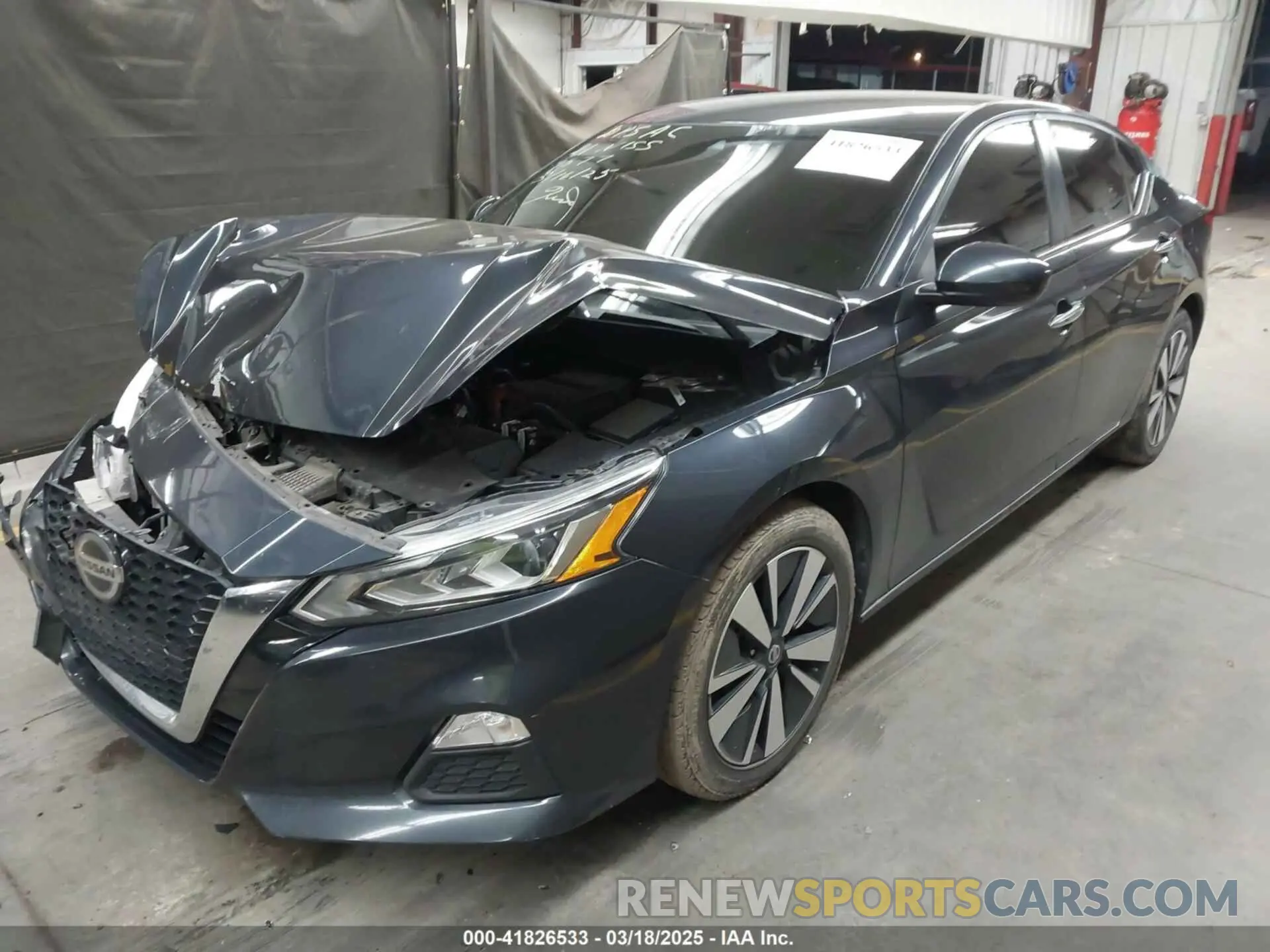 2 fotografías del automóvil dañado 1N4BL4DV7MN314577 NISSAN ALTIMA 2021