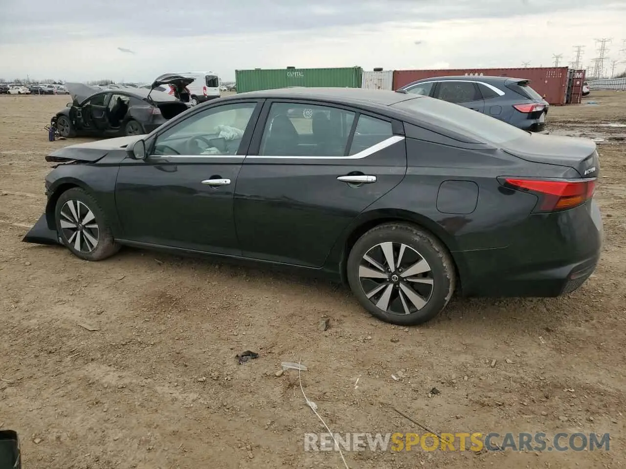 2 fotografías del automóvil dañado 1N4BL4DV7MN324235 NISSAN ALTIMA 2021
