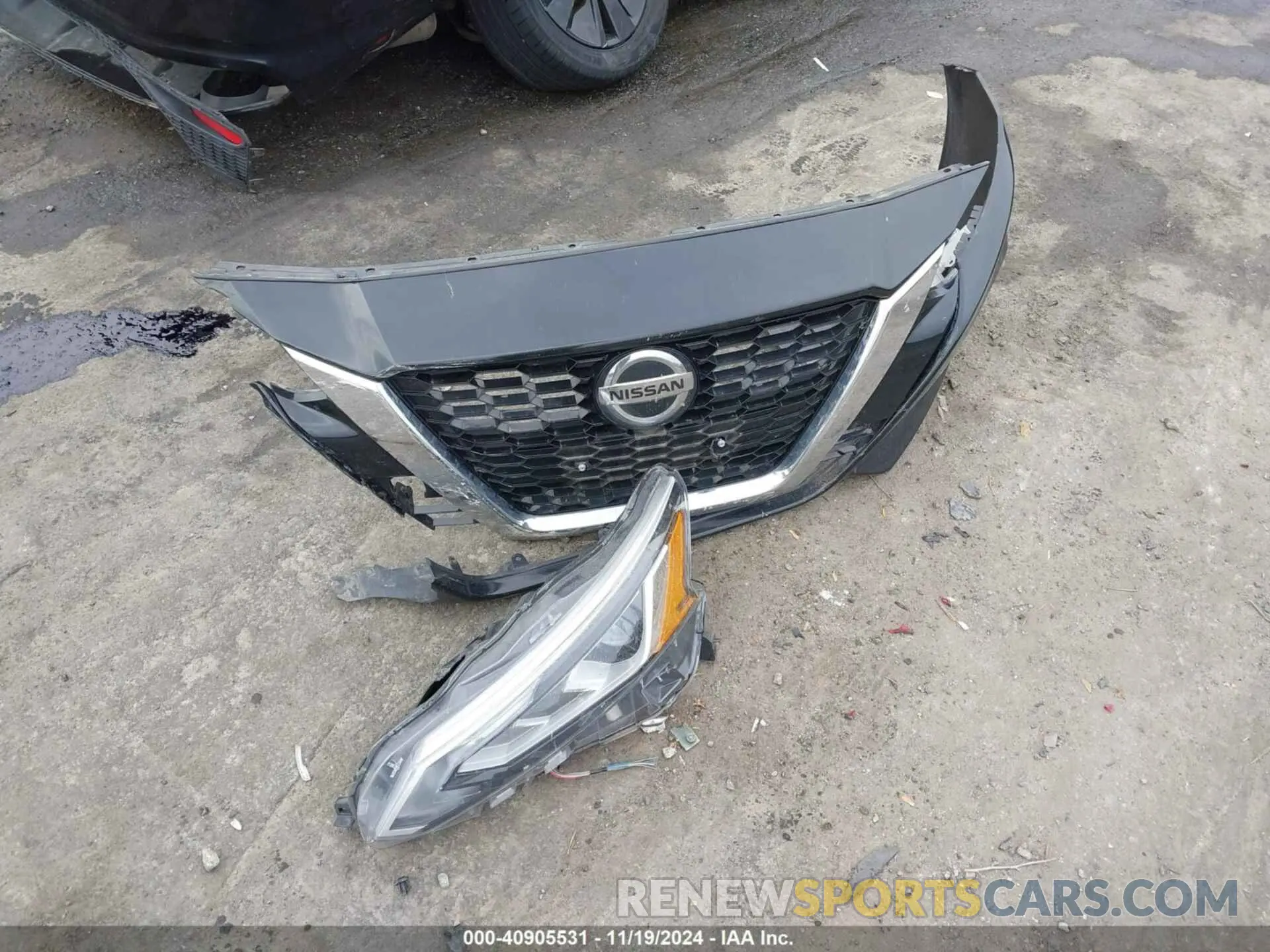 12 fotografías del automóvil dañado 1N4BL4DV7MN326812 NISSAN ALTIMA 2021