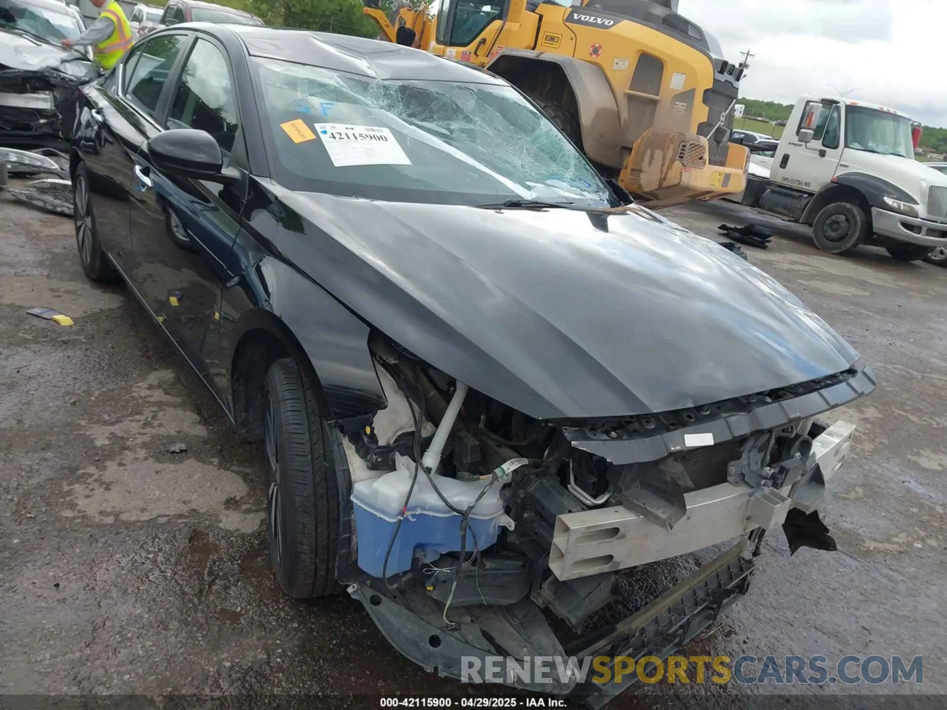 12 fotografías del automóvil dañado 1N4BL4DV7MN335591 NISSAN ALTIMA 2021