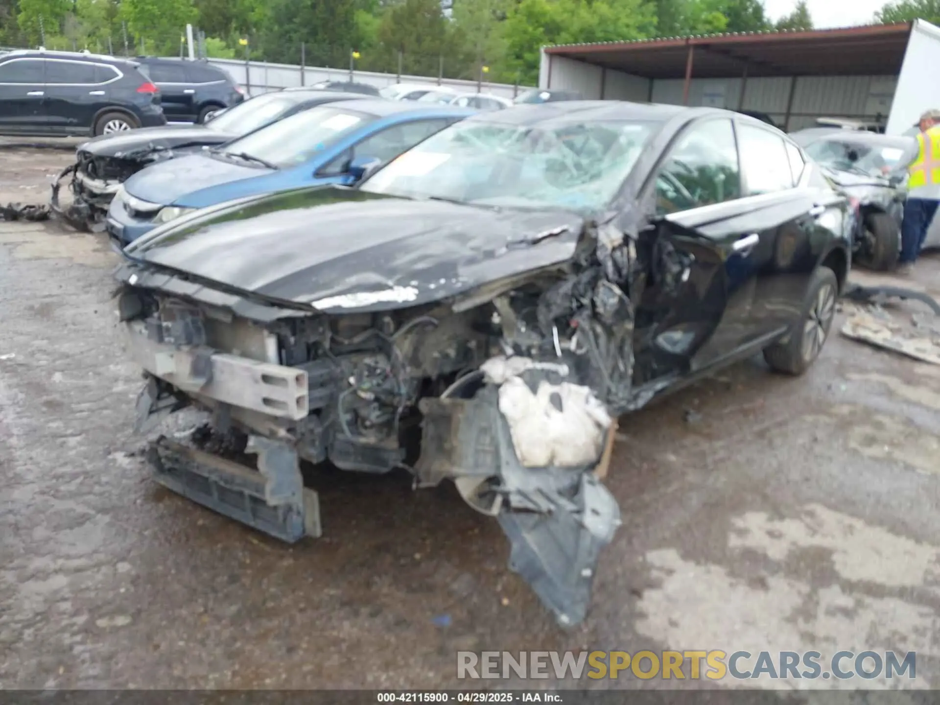 2 fotografías del automóvil dañado 1N4BL4DV7MN335591 NISSAN ALTIMA 2021