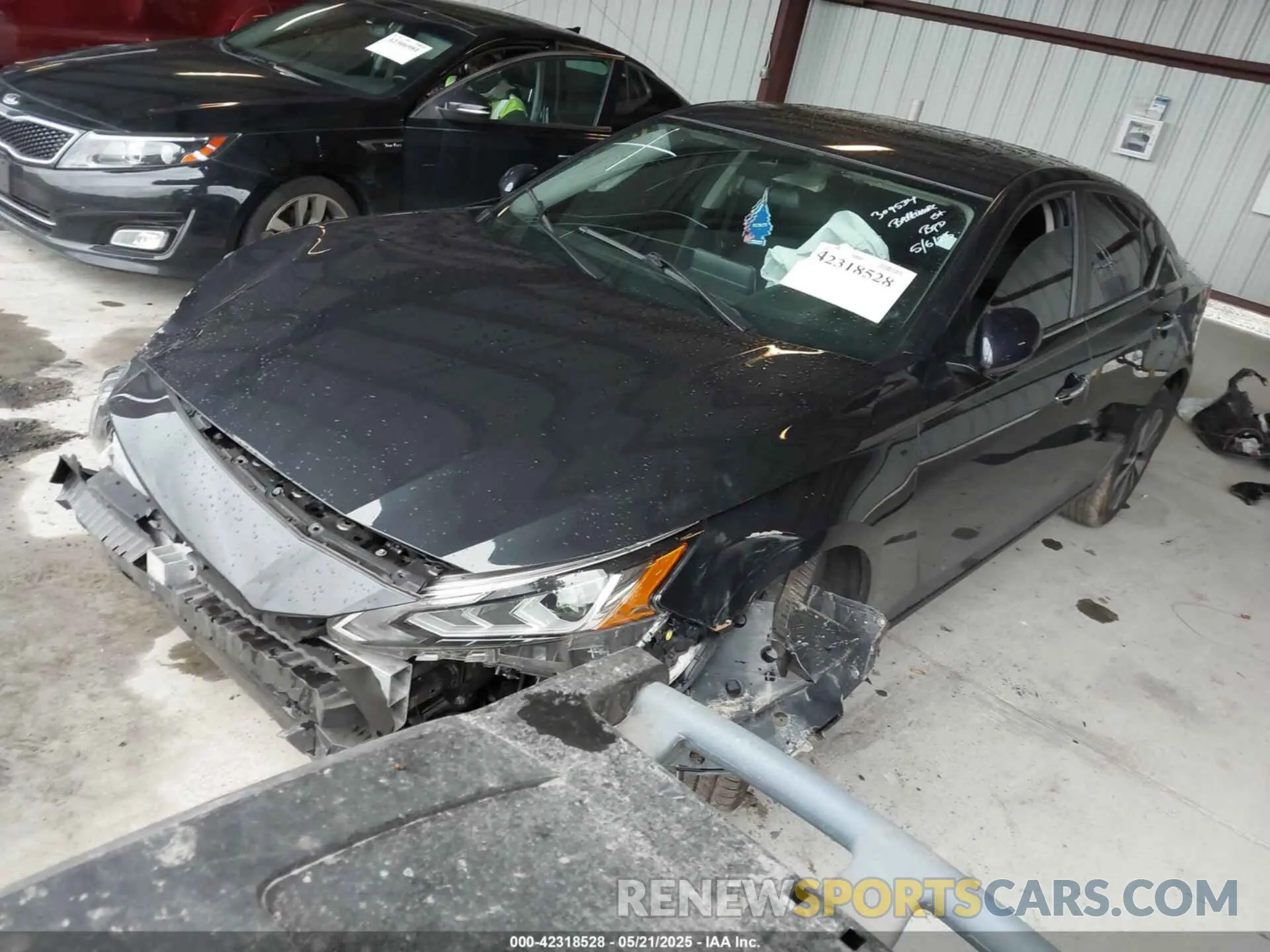 2 fotografías del automóvil dañado 1N4BL4DV8MN309534 NISSAN ALTIMA 2021
