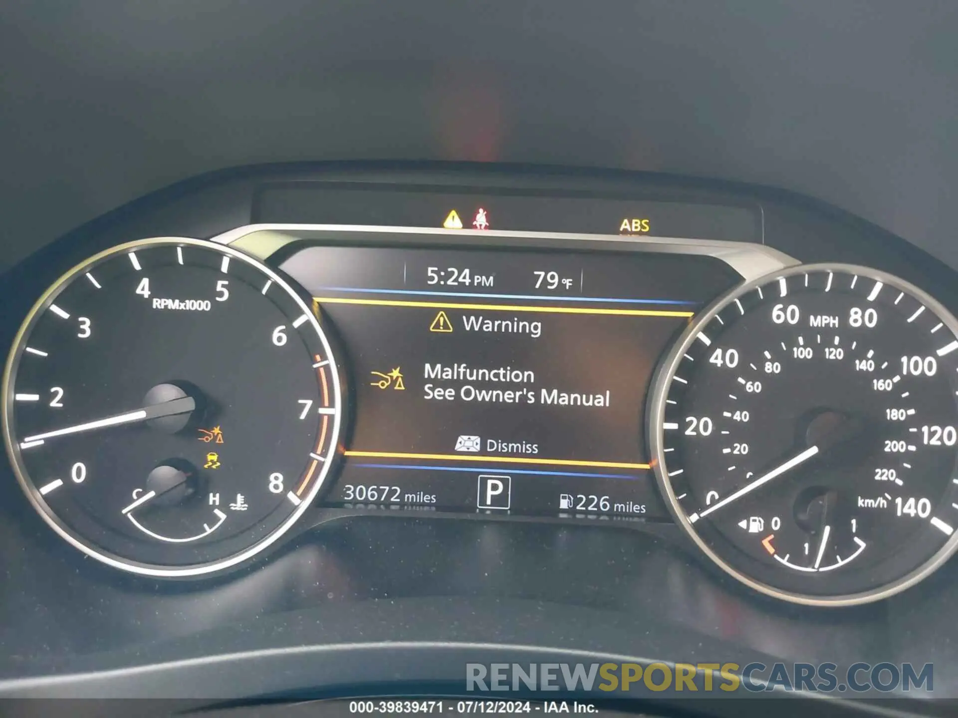 7 fotografías del automóvil dañado 1N4BL4DV9MN342445 NISSAN ALTIMA 2021