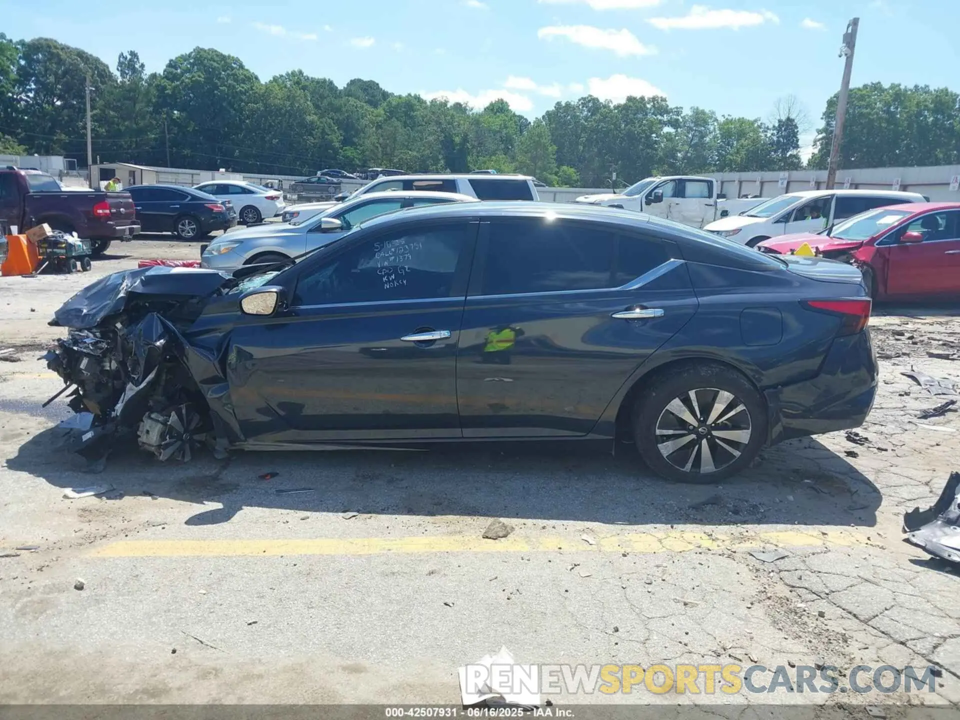 14 fotografías del automóvil dañado 1N4BL4DVXMN311379 NISSAN ALTIMA 2021