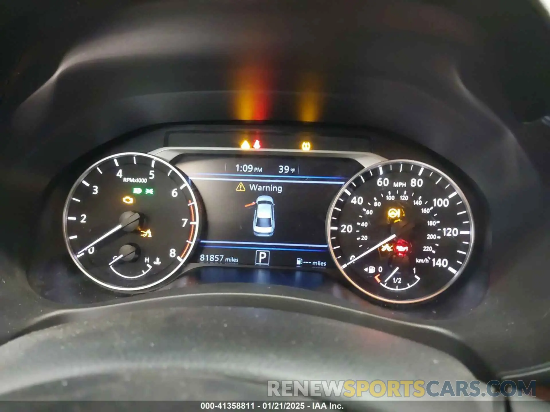 7 fotografías del automóvil dañado 1N4BL4DVXMN348500 NISSAN ALTIMA 2021