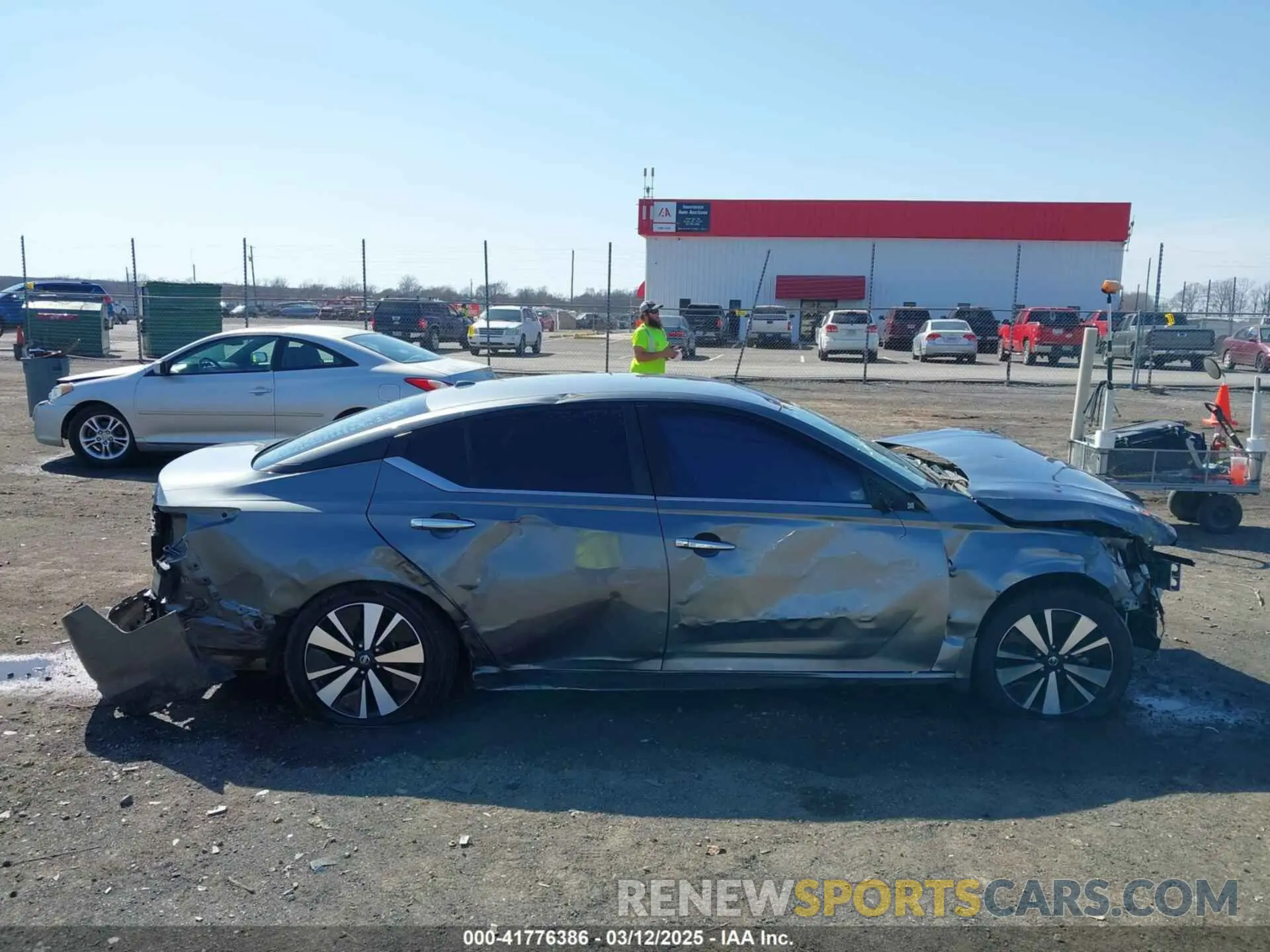12 fotografías del automóvil dañado 1N4BL4DVXMN392836 NISSAN ALTIMA 2021