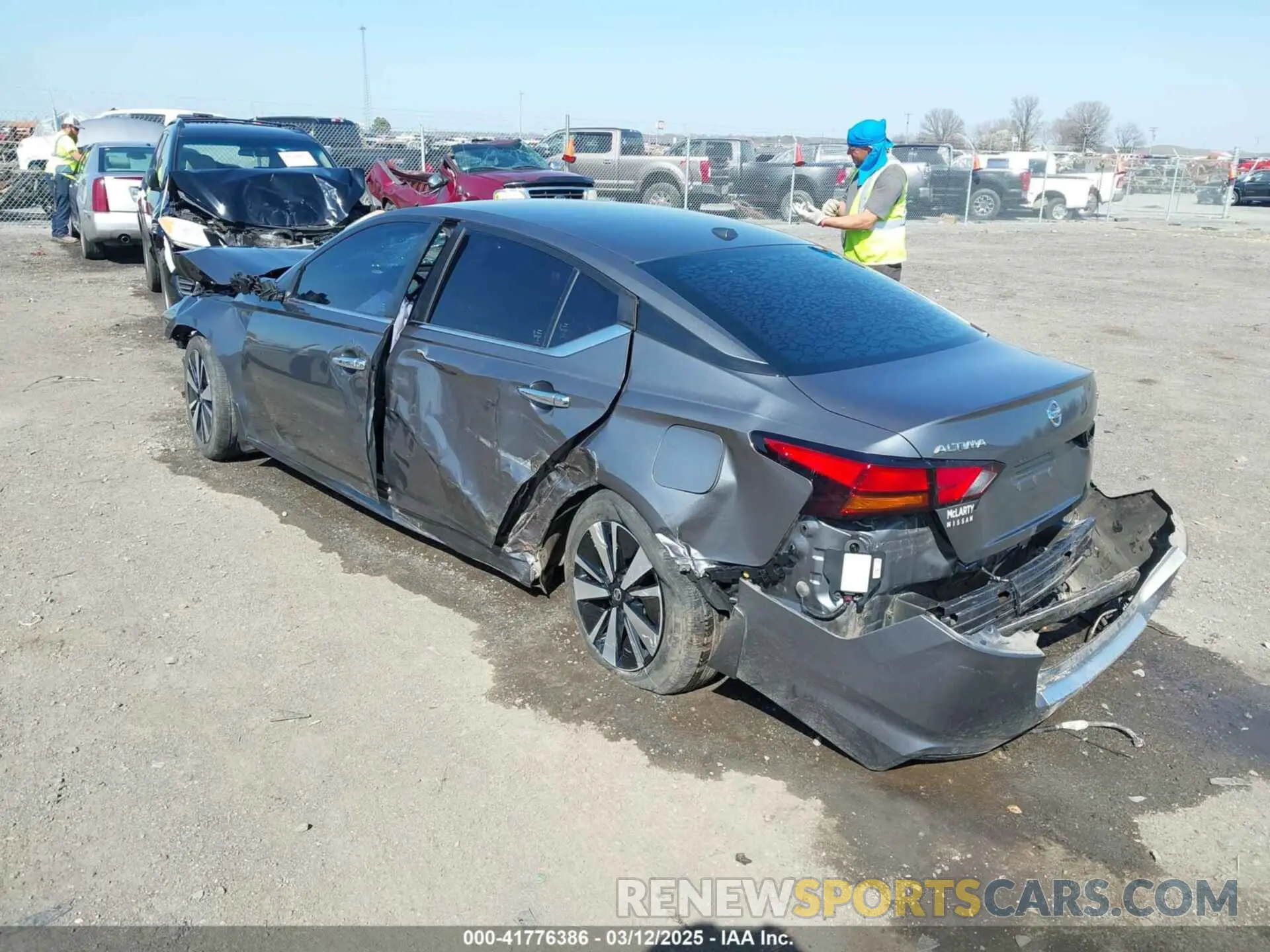 3 fotografías del automóvil dañado 1N4BL4DVXMN392836 NISSAN ALTIMA 2021