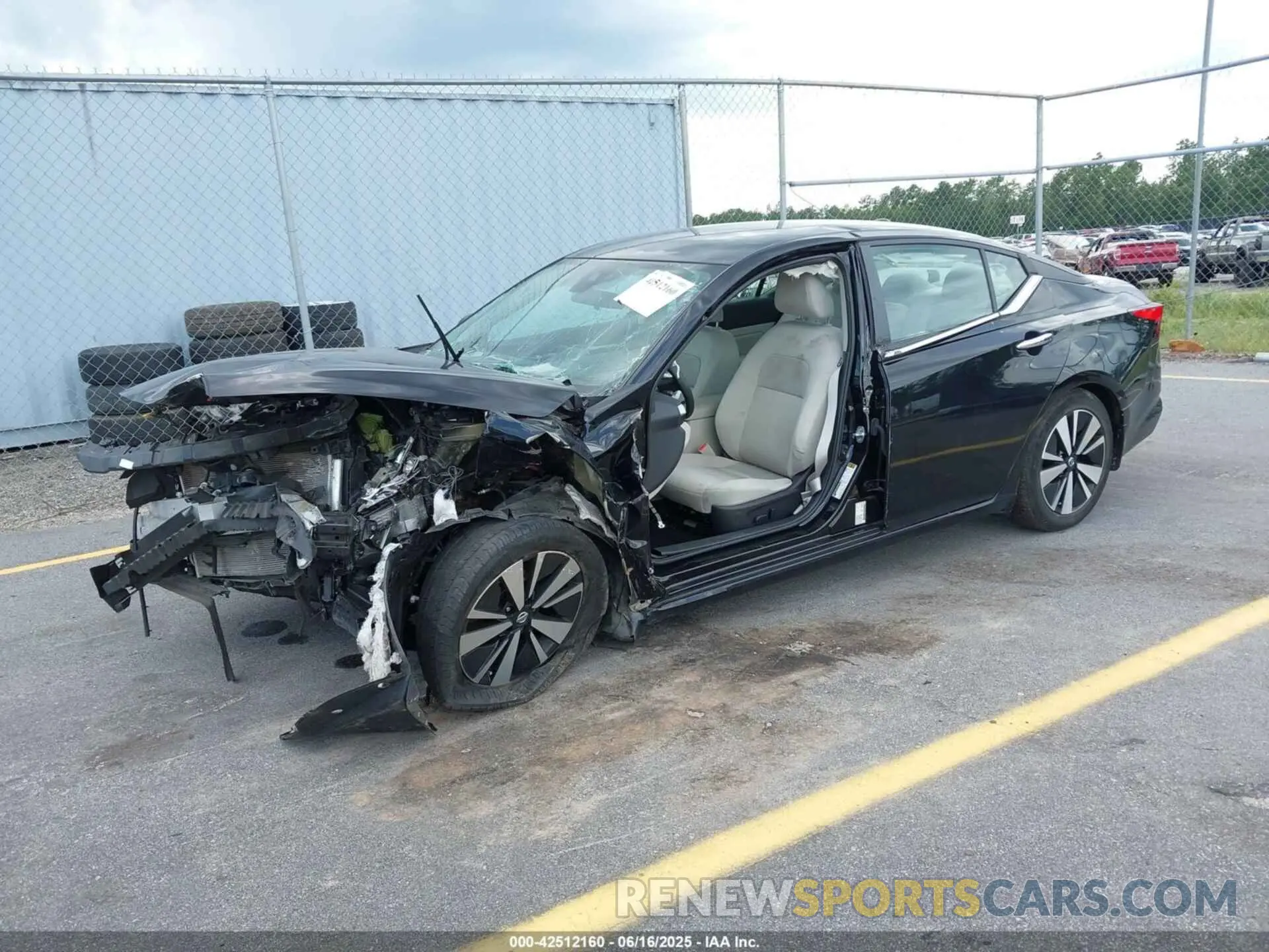 2 fotografías del automóvil dañado 1N4BL4DVXMN406122 NISSAN ALTIMA 2021