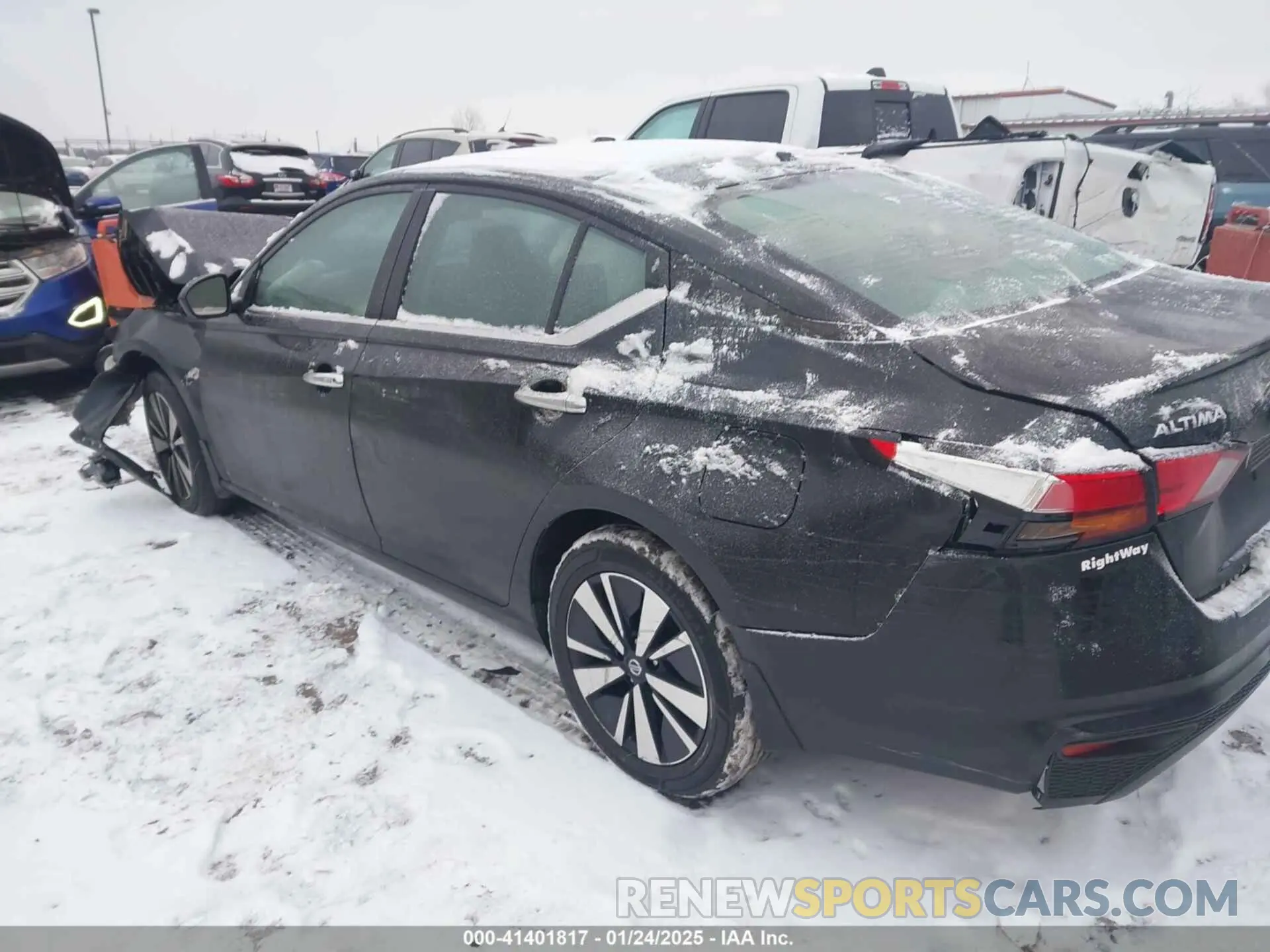 3 fotografías del automóvil dañado 1N4BL4DW2MN406284 NISSAN ALTIMA 2021