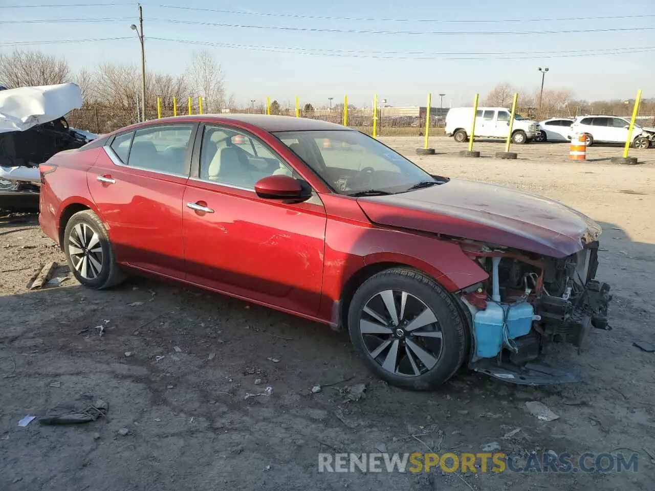 4 fotografías del automóvil dañado 1N4BL4DW6MN303627 NISSAN ALTIMA 2021