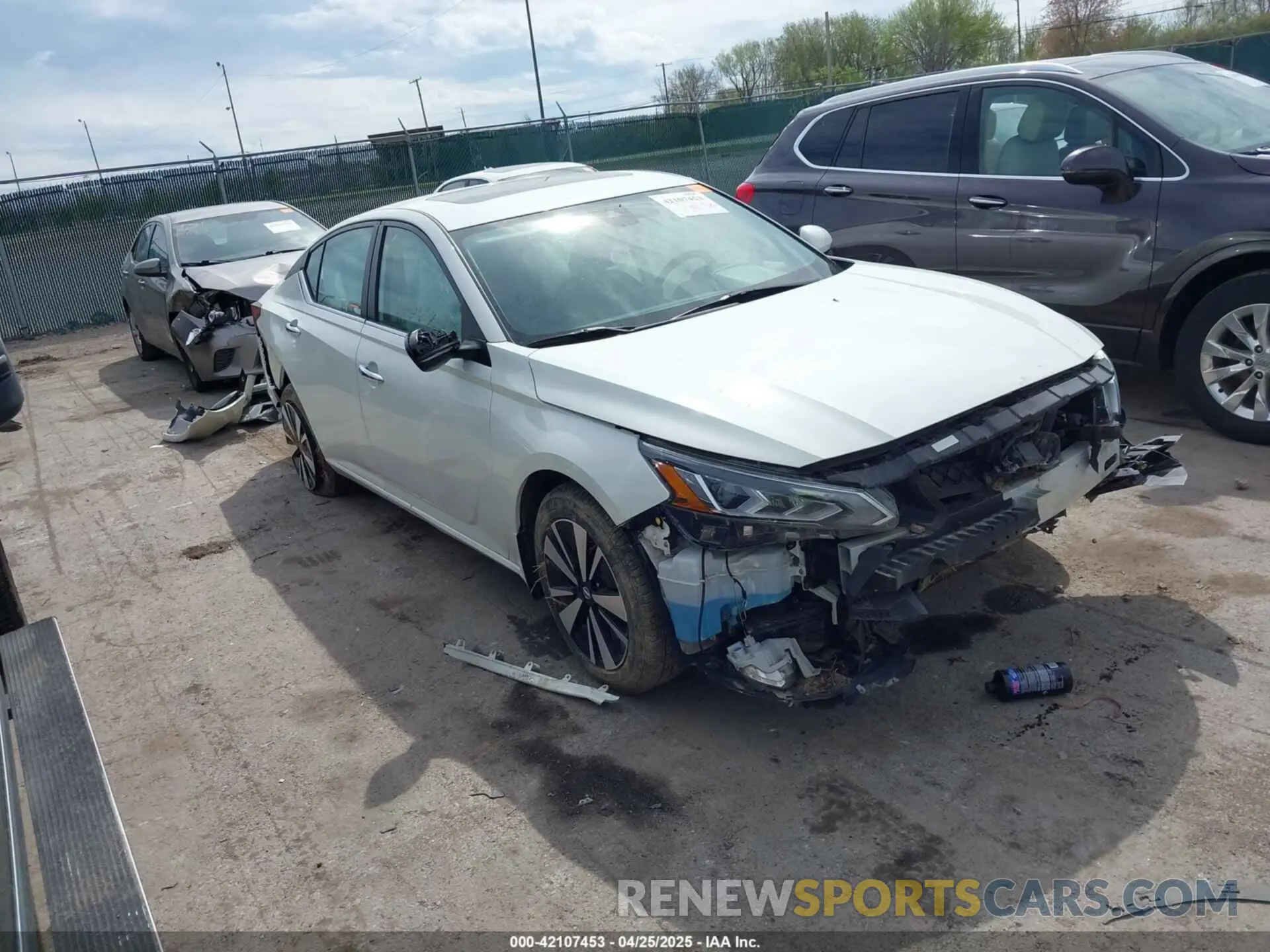 1 fotografías del automóvil dañado 1N4BL4DW7MN372228 NISSAN ALTIMA 2021