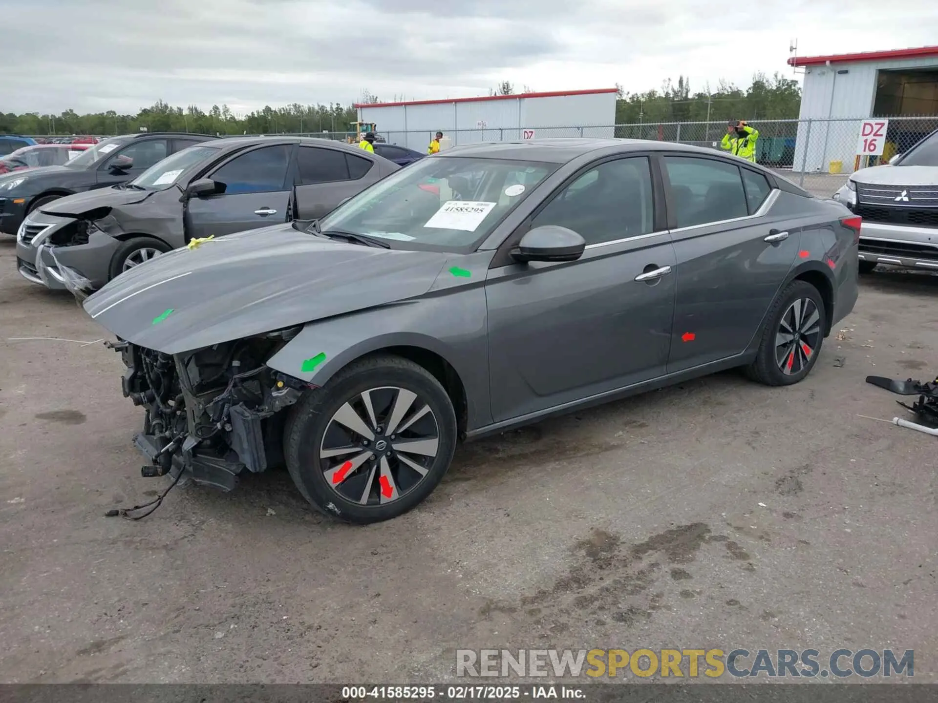 2 fotografías del automóvil dañado 1N4BL4DWXMN310984 NISSAN ALTIMA 2021