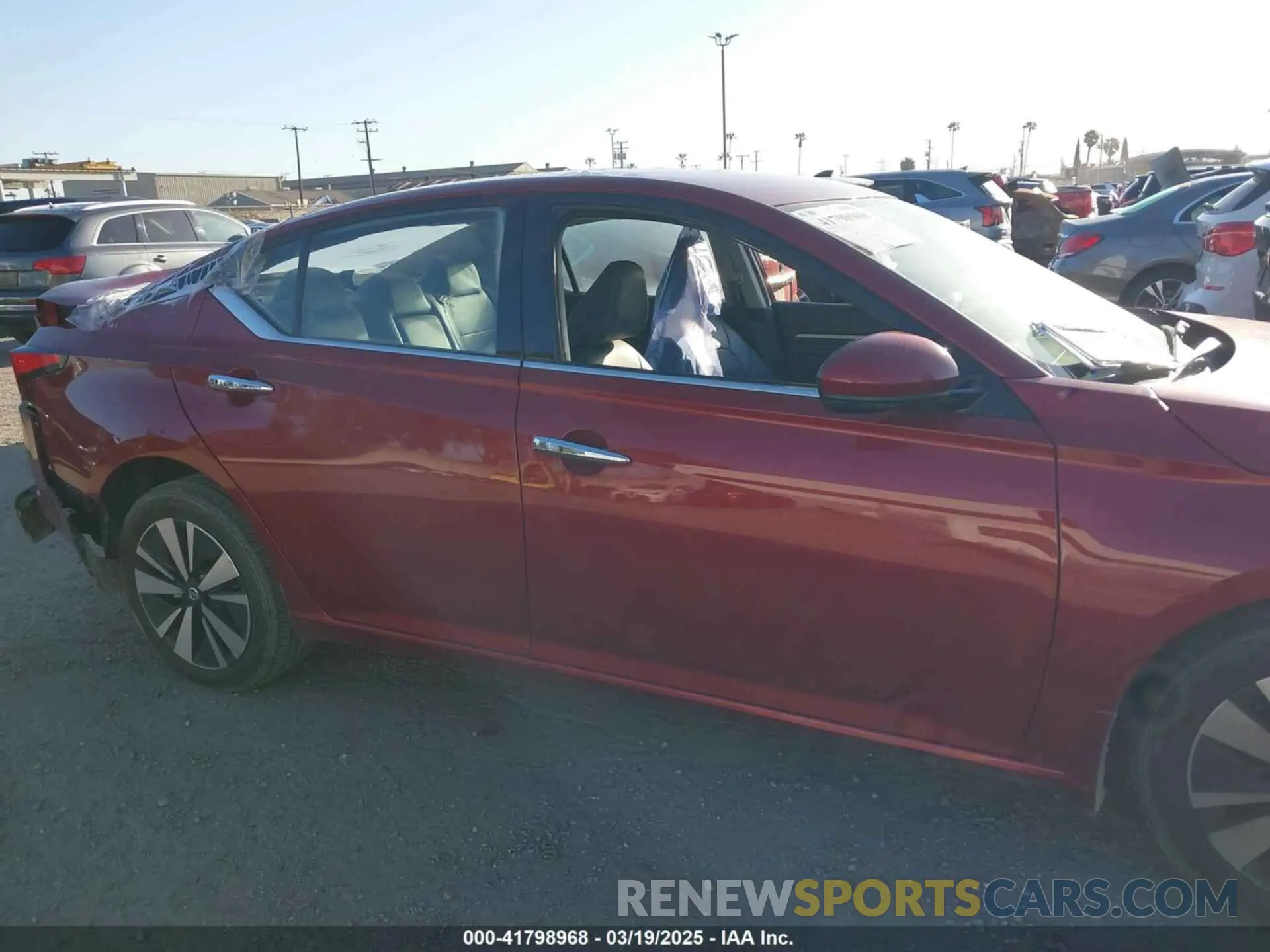 13 fotografías del automóvil dañado 1N4BL4EV5MN376252 NISSAN ALTIMA 2021