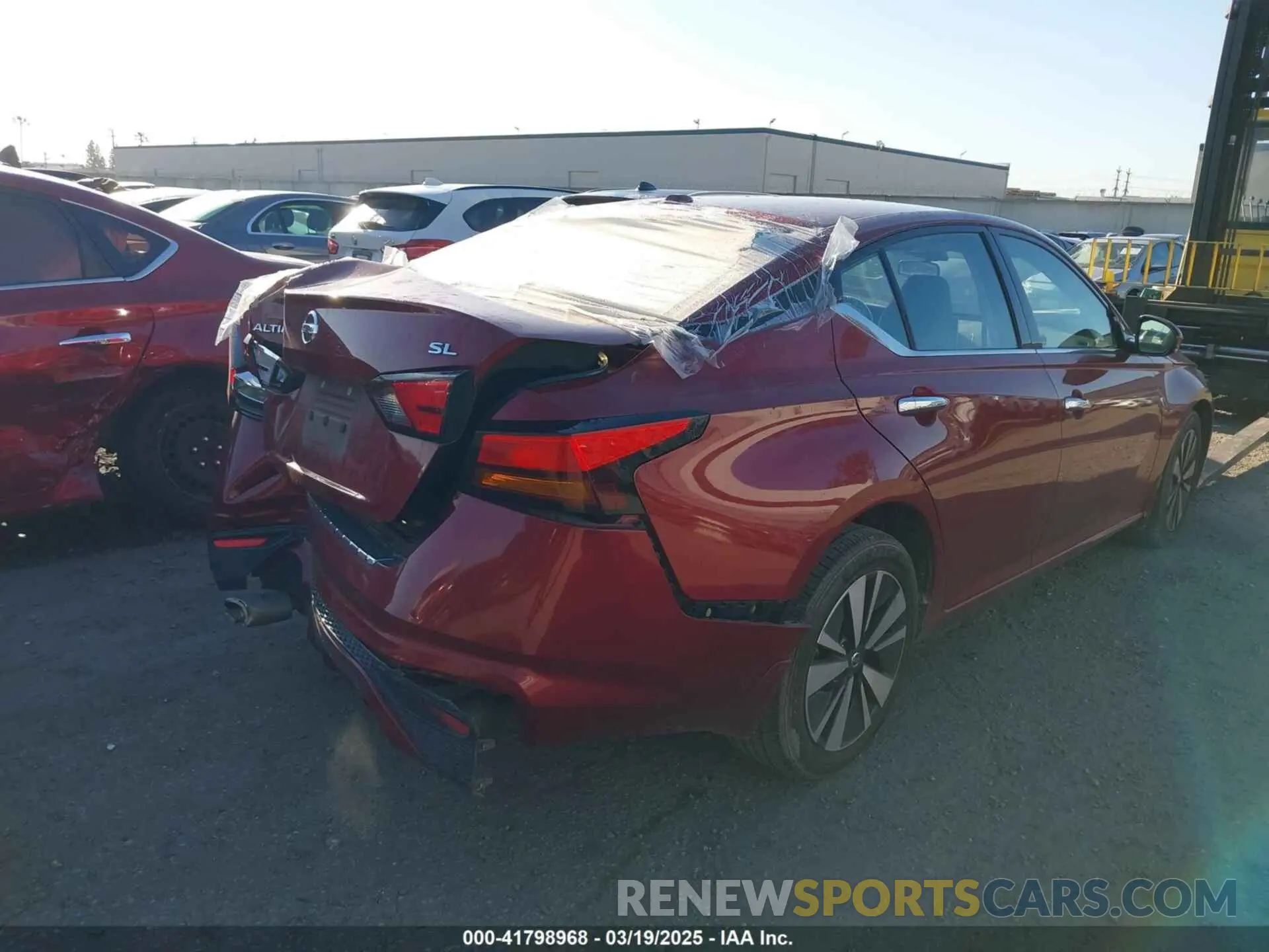 18 fotografías del automóvil dañado 1N4BL4EV5MN376252 NISSAN ALTIMA 2021