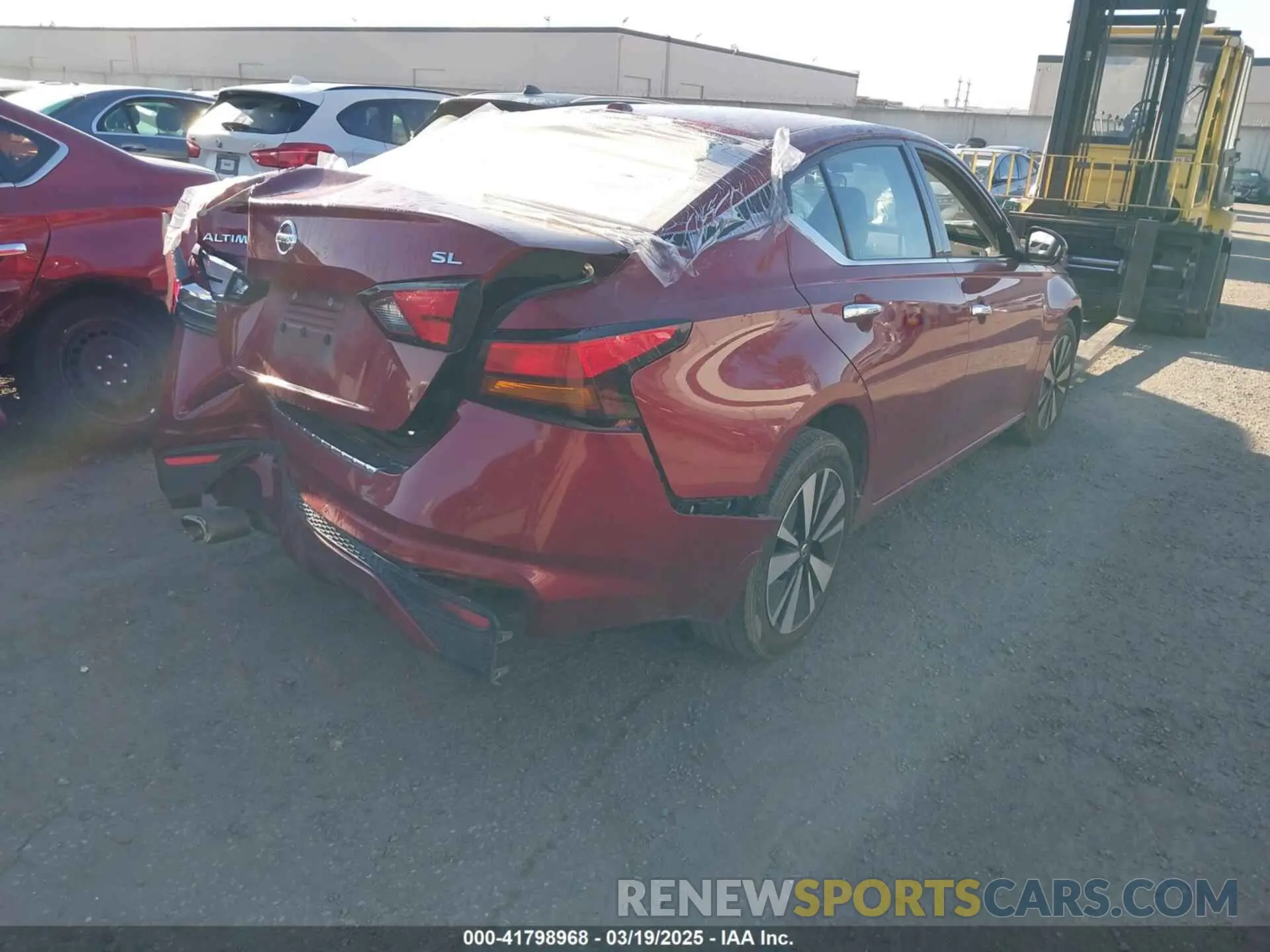 4 fotografías del automóvil dañado 1N4BL4EV5MN376252 NISSAN ALTIMA 2021
