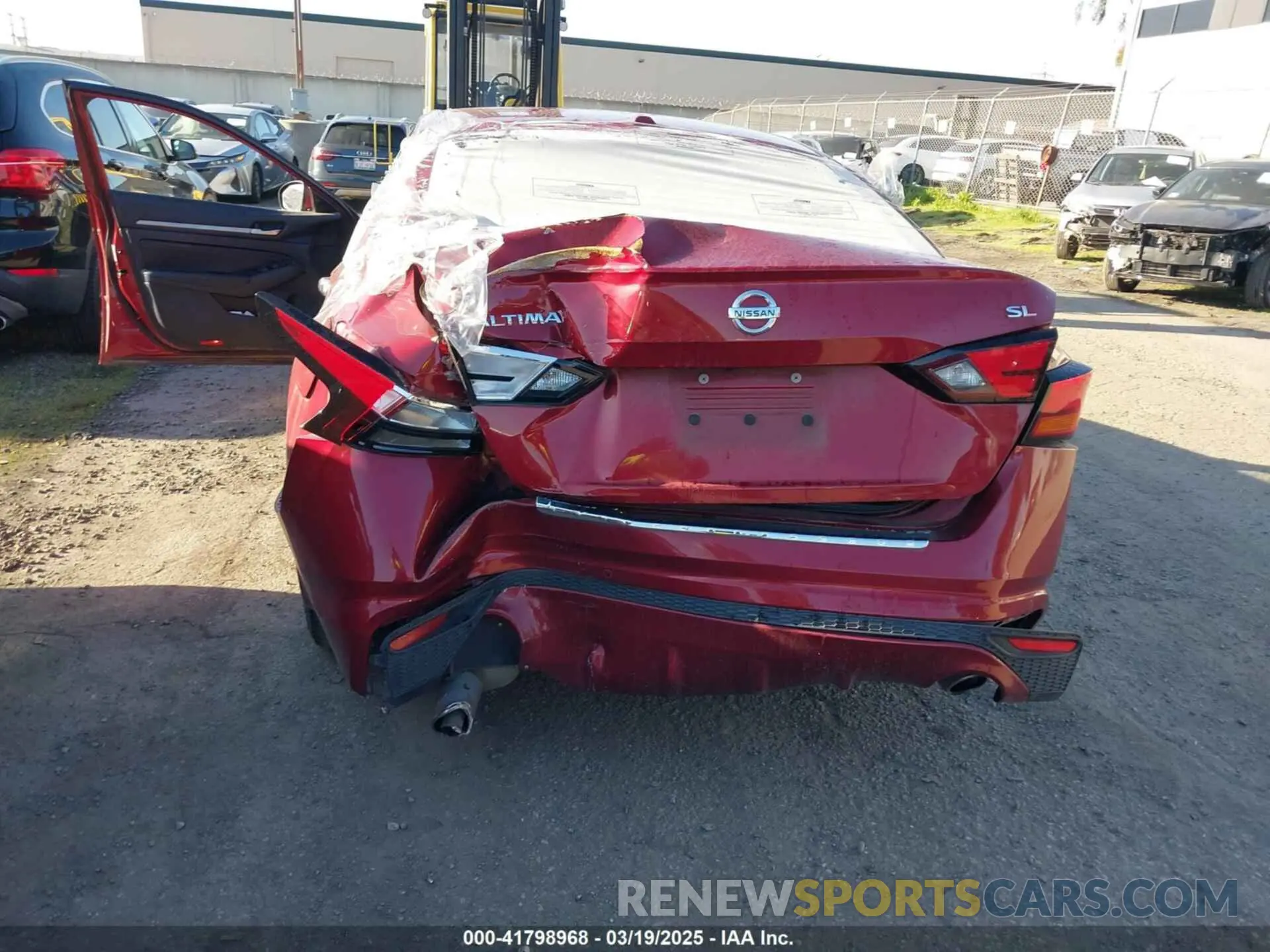 6 fotografías del automóvil dañado 1N4BL4EV5MN376252 NISSAN ALTIMA 2021