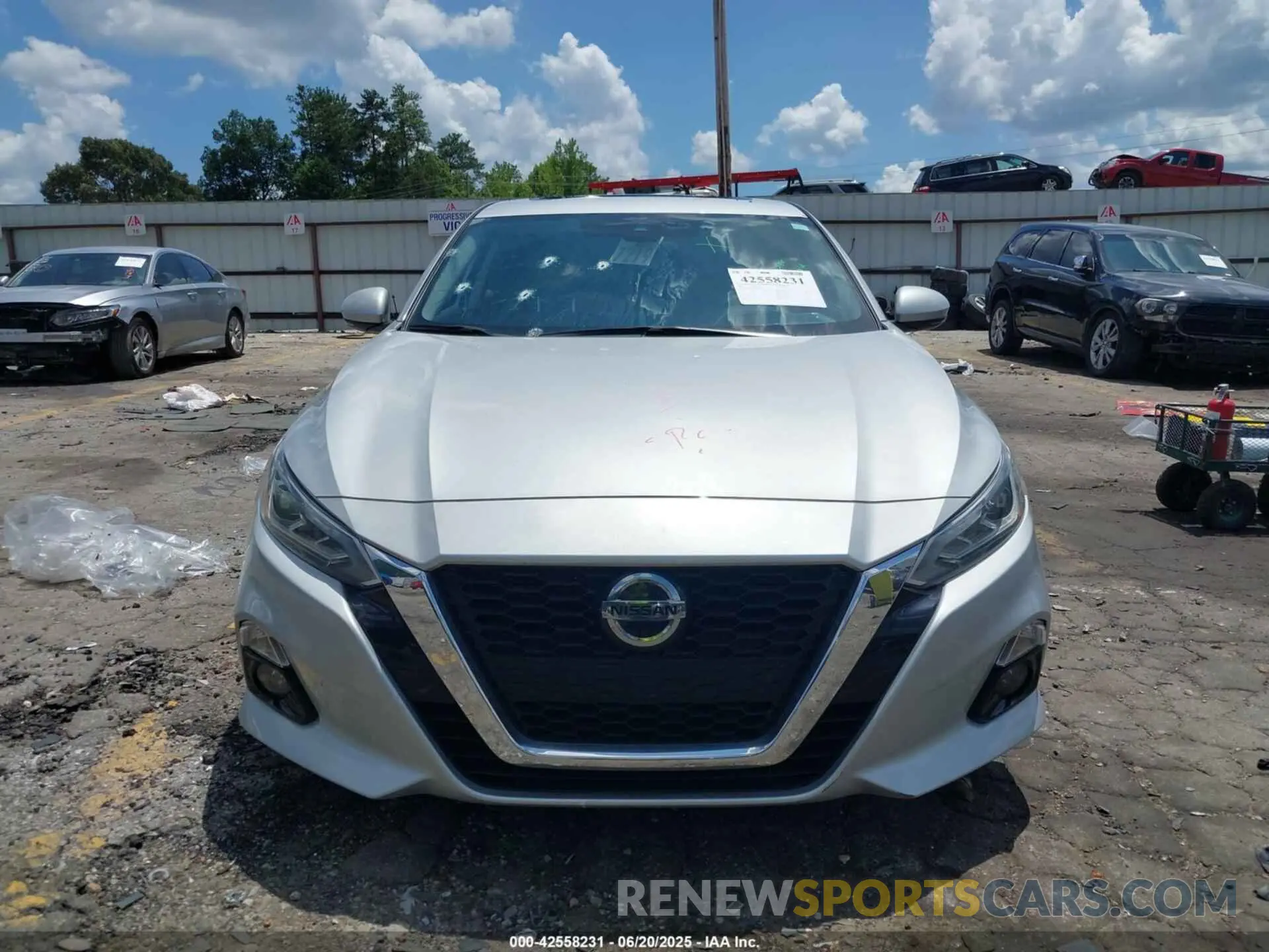 12 fotografías del automóvil dañado 1N4BL4EV6MN345897 NISSAN ALTIMA 2021