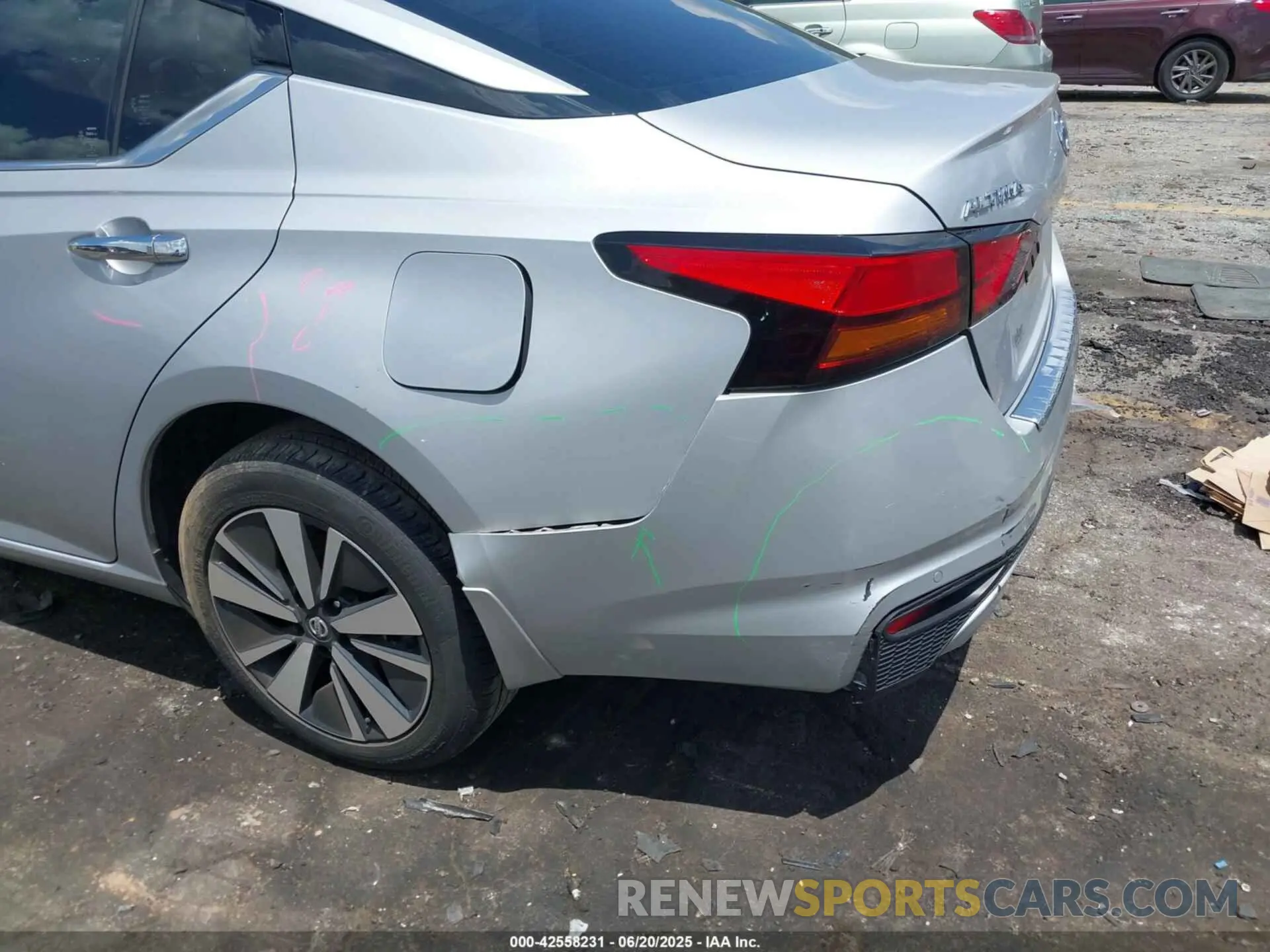 6 fotografías del automóvil dañado 1N4BL4EV6MN345897 NISSAN ALTIMA 2021