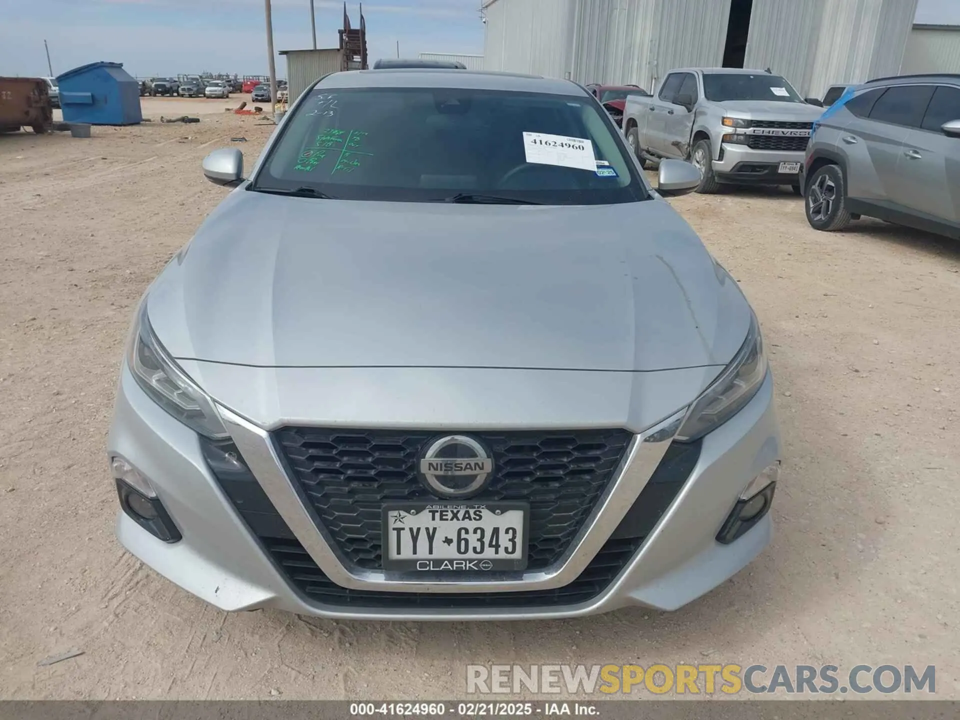 13 fotografías del automóvil dañado 1N4BL4EV7MN333550 NISSAN ALTIMA 2021
